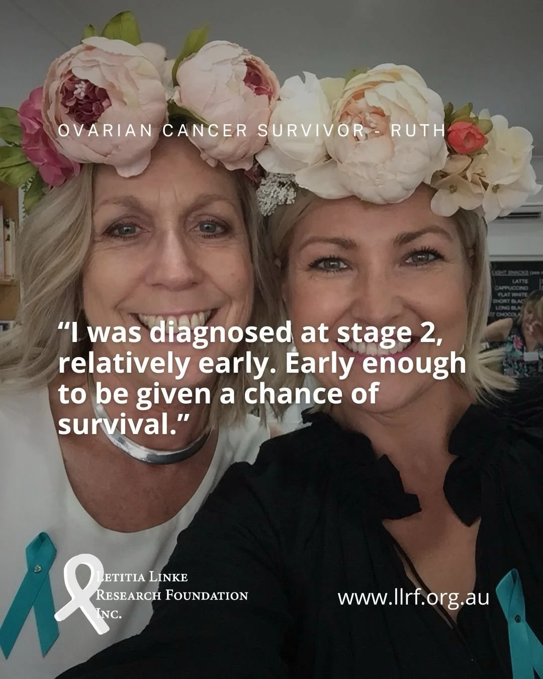 &ldquo;Little did I realise, all those years ago, all the laughter and so many tears, all the time we shared, that it would be me, the last of the Tuesday girls, left to tell their stories.&rdquo;

Only one in four women survive Ovarian Cancer, and e