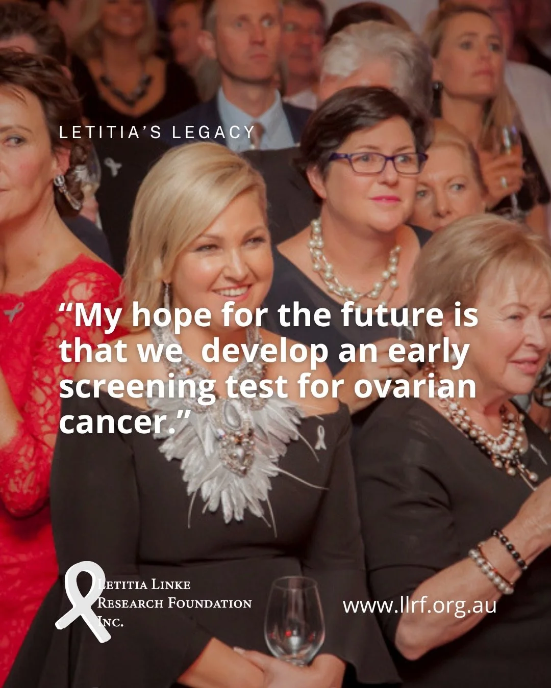 Ten years ago, Letitia hosted the first Adelaide Silver Style to raise awareness of Ovarian Cancer and funds for research. As we reach this milestone, we are committed to those same goals in Letitia&rsquo;s memory. 
Join us on November 7th as we cele