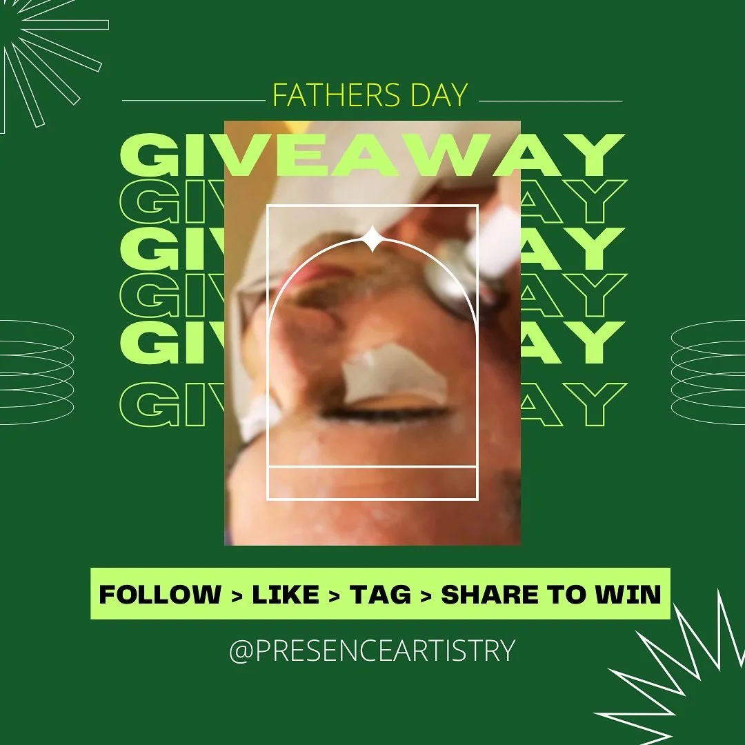 🎁 GIVEAWAY ALERT! 🎁 
From @presenceartistry 

Need a gift idea for your man, king, hero or father or even a single mummy! 
Treat them to an Express Detox Facial OR Brow Wax Grooming Package &mdash; on us! 💆&zwj;♂️✨

⸻

HOW TO ENTER:

1️⃣ Follow @p