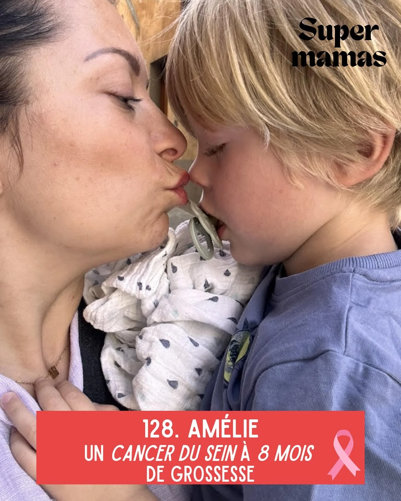 &Agrave; l&rsquo;occasion de ce mois d&rsquo;Octobre Rose, ce mois o&ugrave; le ruban devient un symbole et pendant lequel le partage, la transmission et la parole peuvent sauver, je re&ccedil;ois Am&eacute;lie.🎗️

C&rsquo;est &agrave; 8 mois de gro
