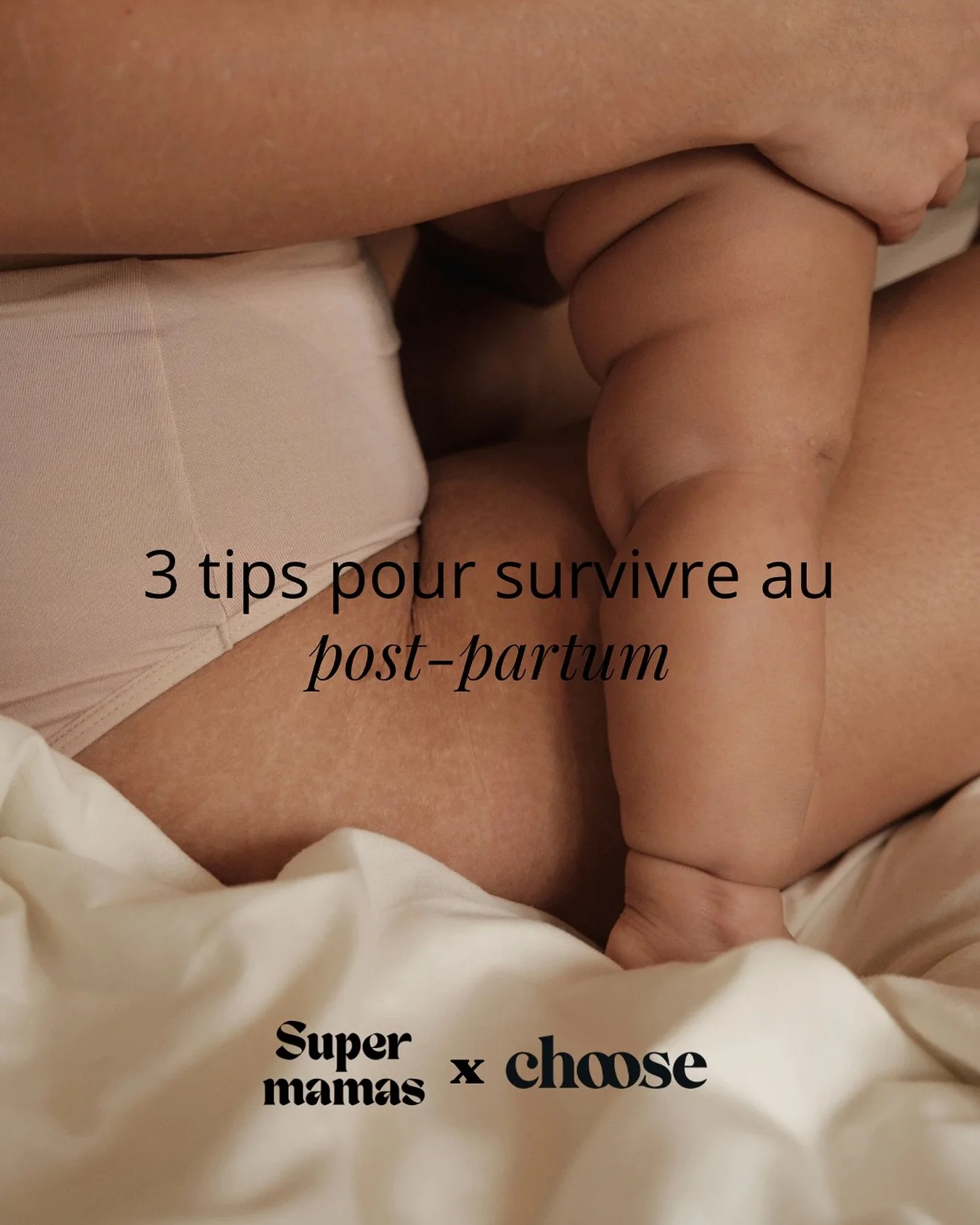1. Bien manger : c&rsquo;est LA base. Sauf que clairement on a la flemme et peu de motivation quand on vient de donner la vie. Alors pensez aux produits food Super mamas pour vous r&eacute;galer en 2 minutes chrono ! 💥

En plus, vous avez de r&eacut