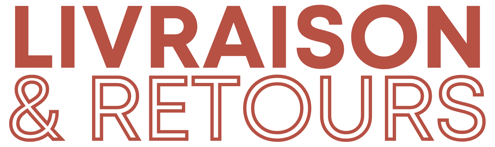 Livraison et retours