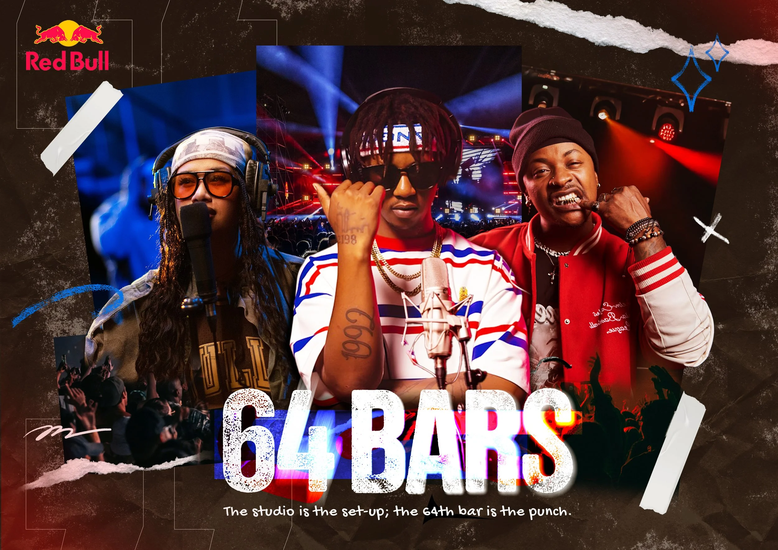 Red Bull 64 Bars Key Art