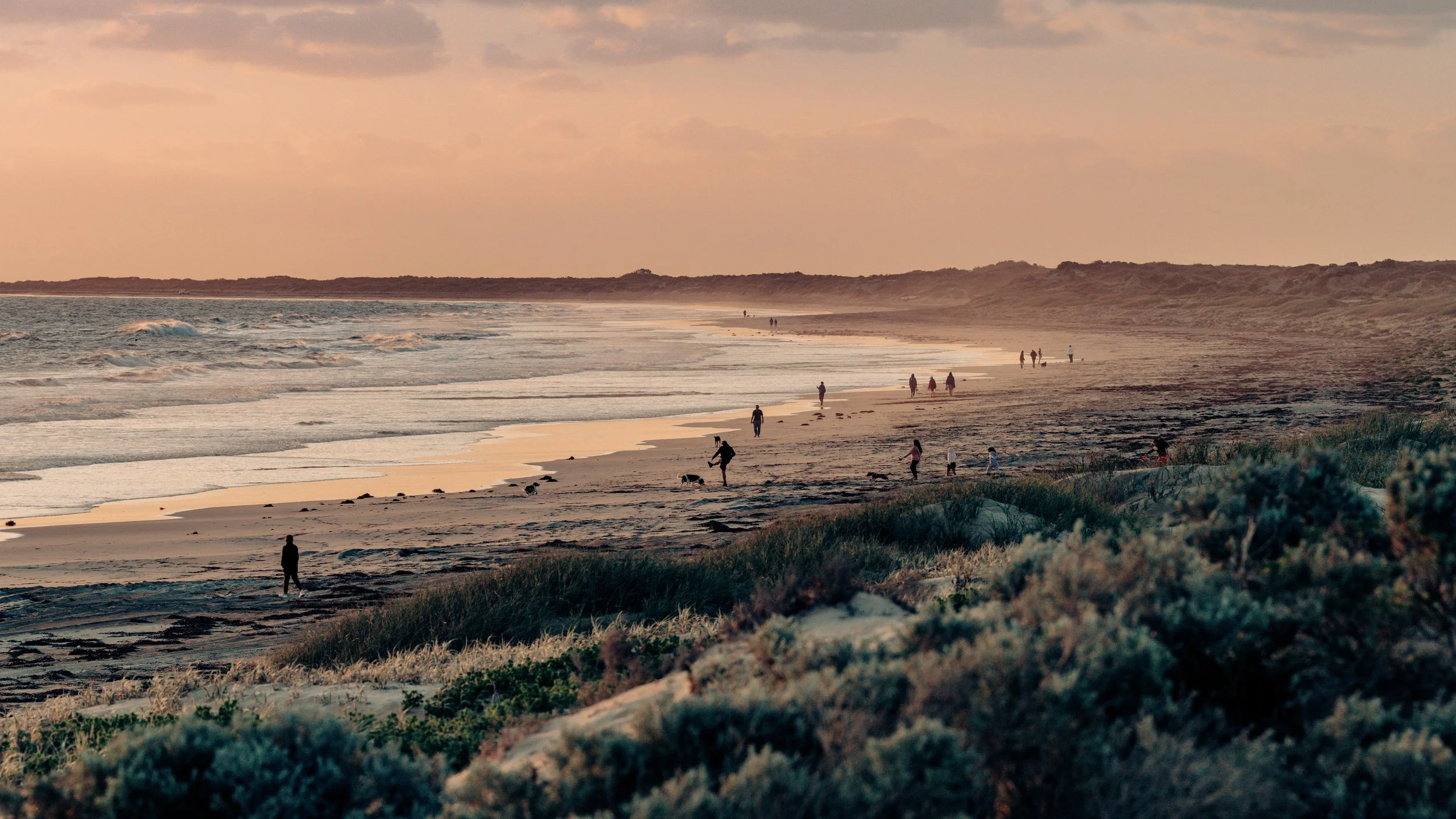 Family Photography - A man is throwing a young girl into the air on a beach during sunset, both smiling and enjoying the moment.