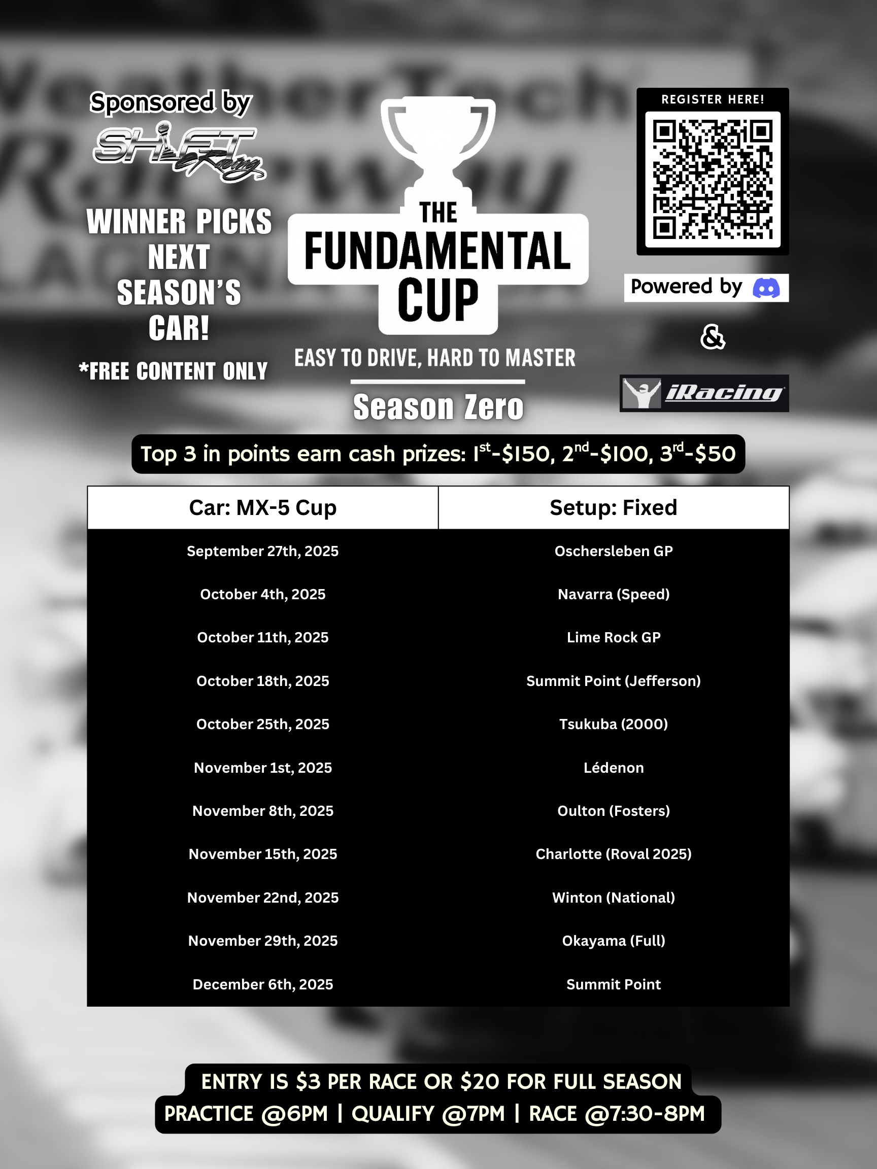 FUNDAMENTAL CUP: SEASON ZERO