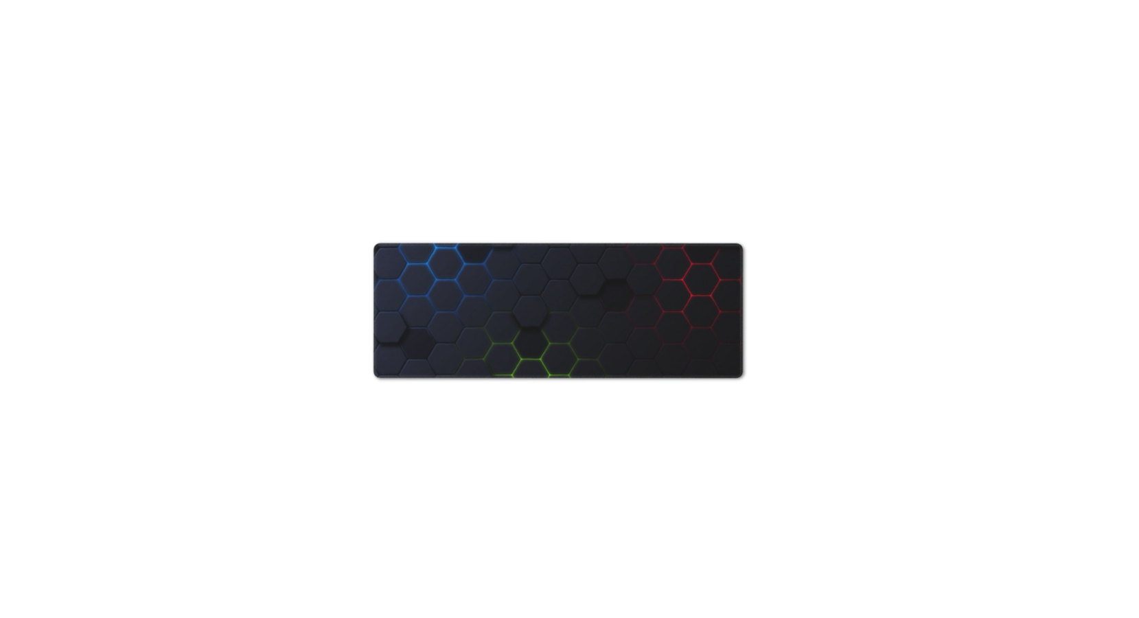 super size 500x1000x2mm honeycomb mouse pad with stitched edge