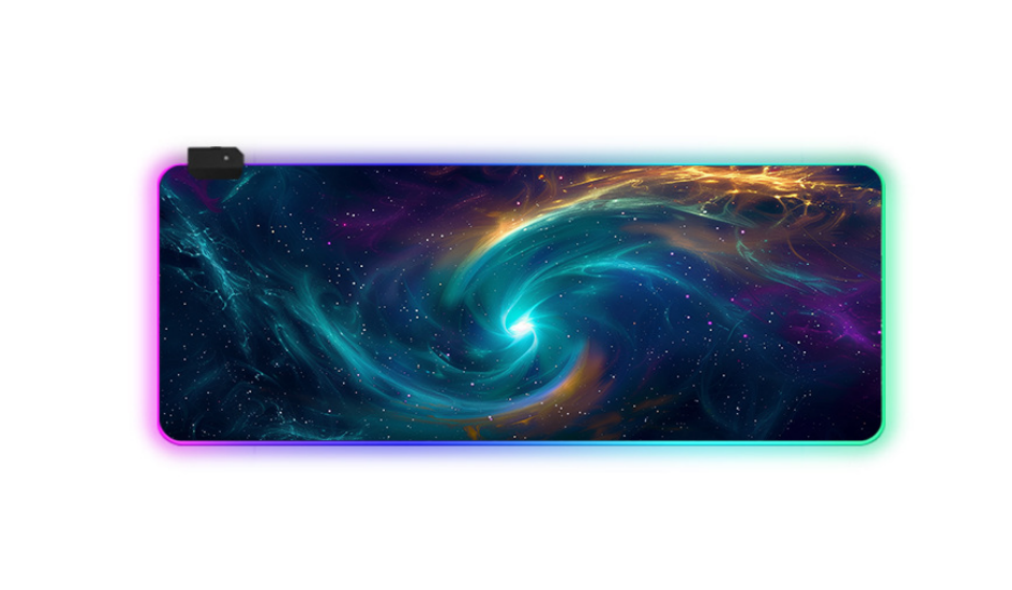 RGB lighting big size mouse pad