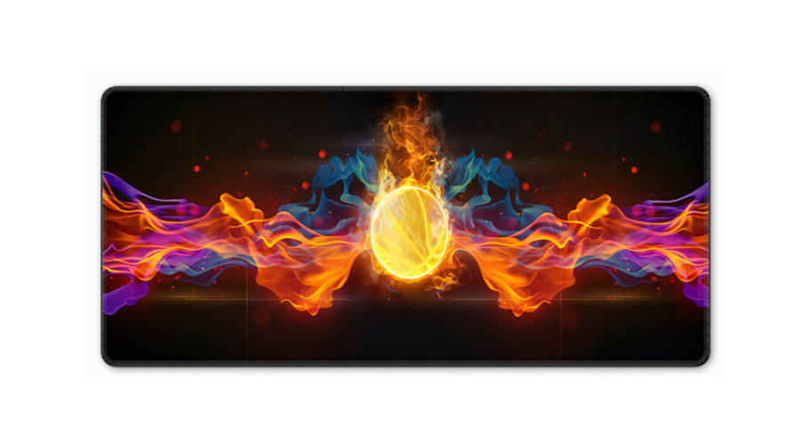 stitched edge mouse pad