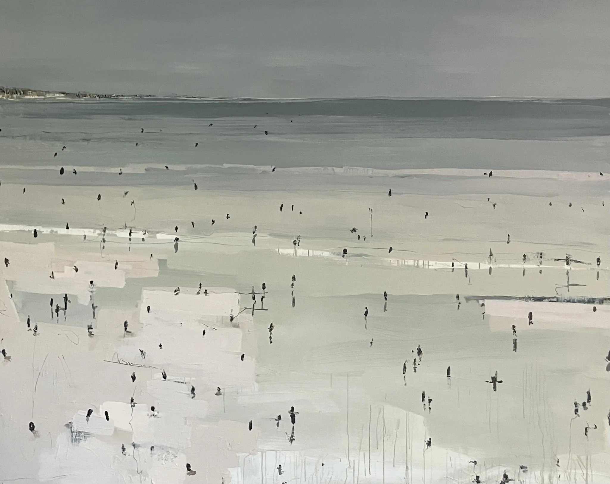 Down the coast - 164cm x 204cm