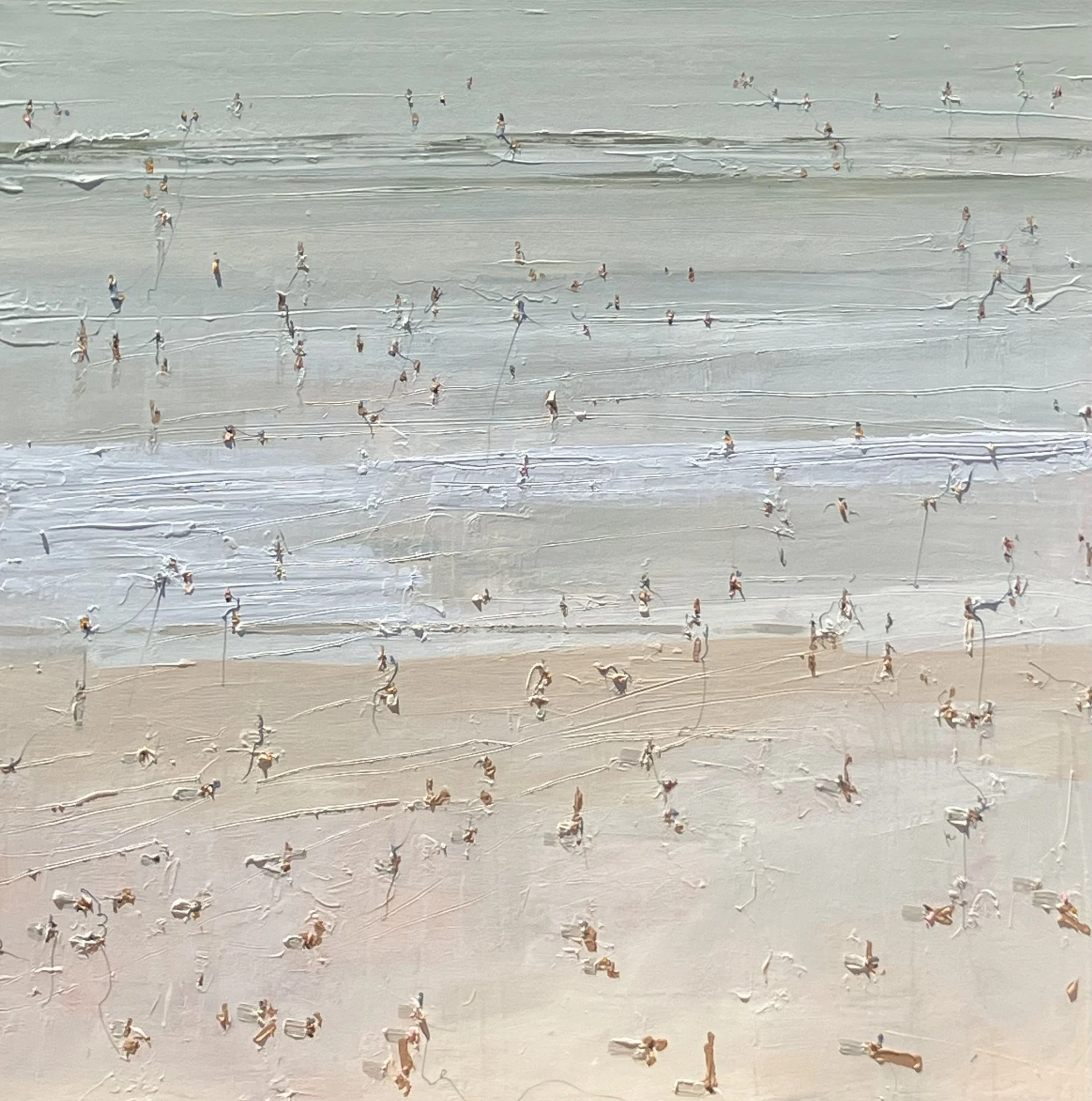 Lightly Salted - 134cm x 134cm