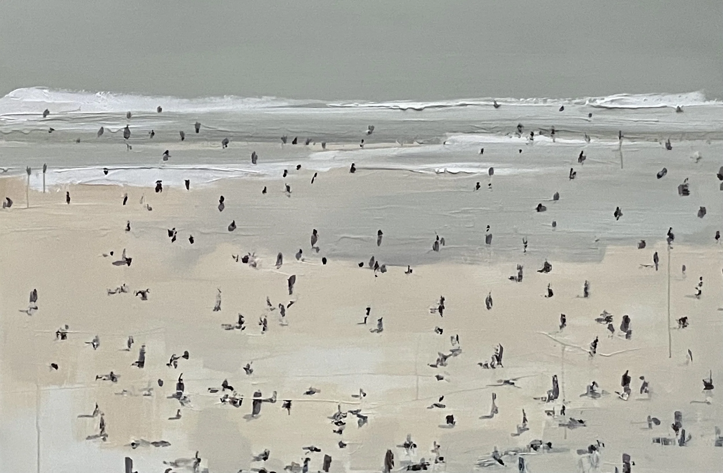 Got sand in my togs - 154cm x 104cm