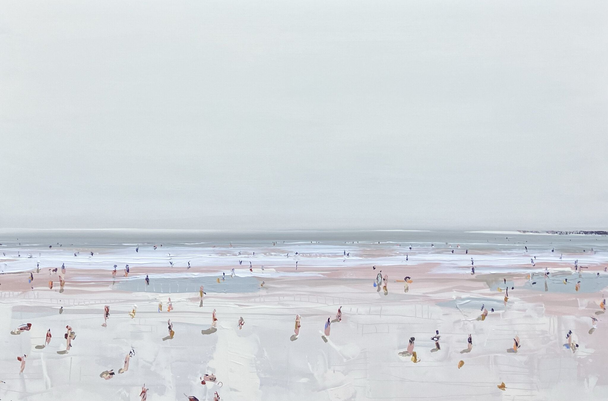 Beach day - 104cm x 154cm