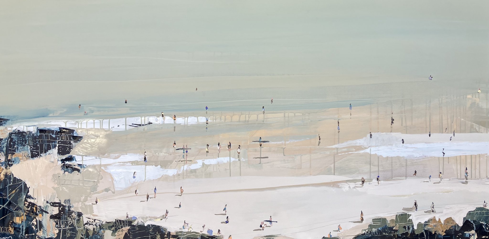 Little cove - 84cm x 164cm