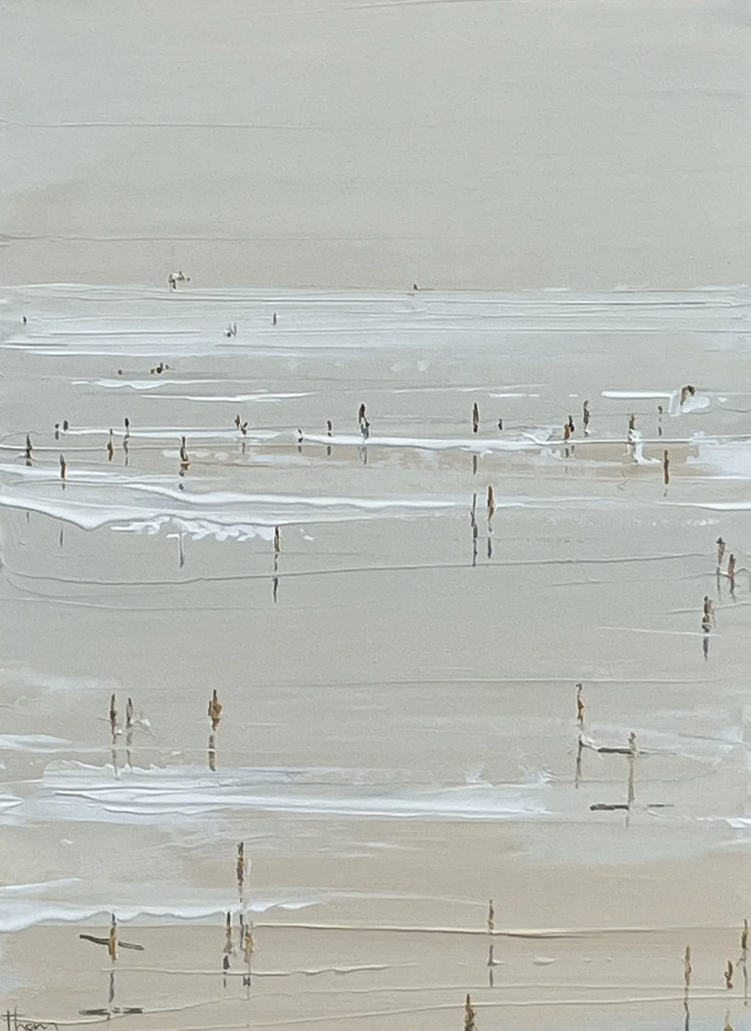 Taking the day off - 48cm x 63cm