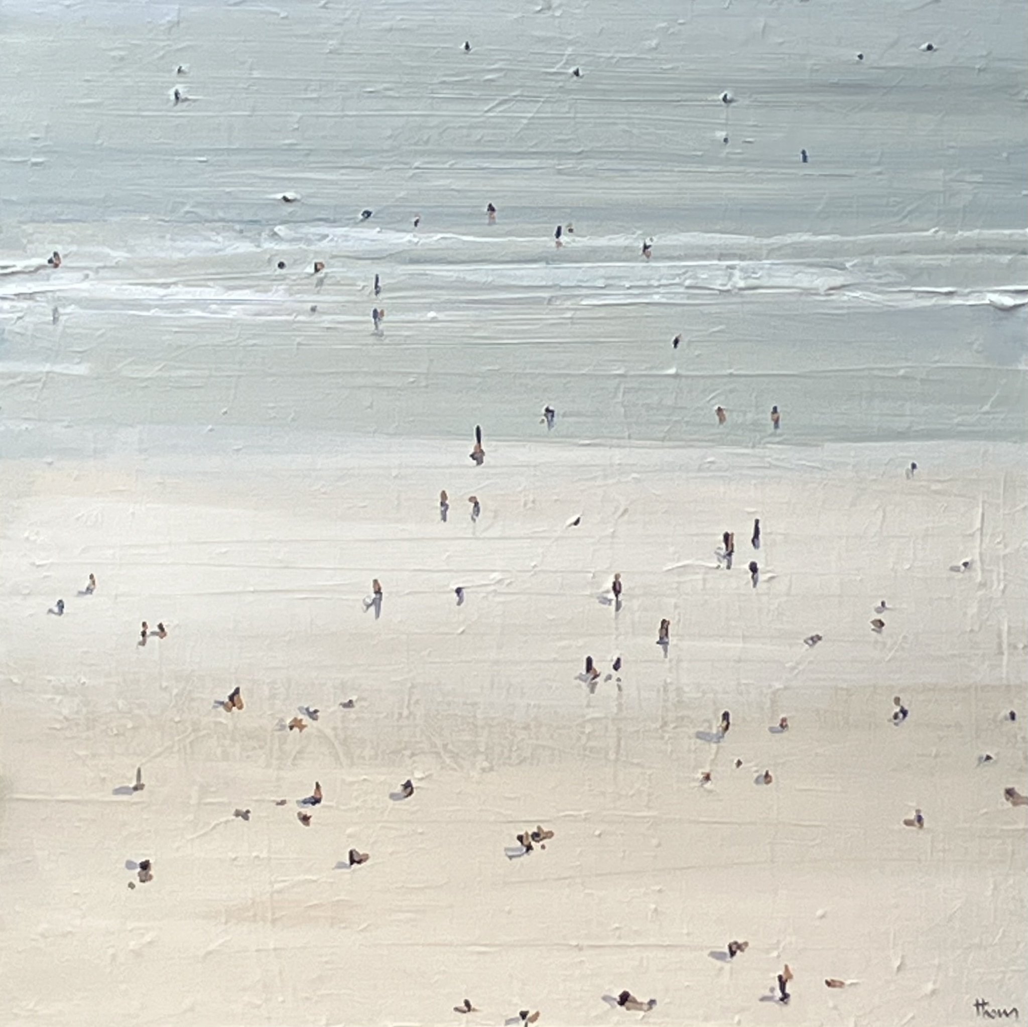 Tide's gone out - 80cm x 80cm