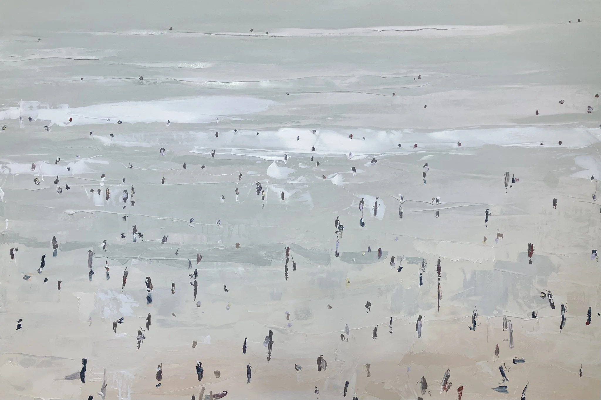 Taking the day off - 154cm x 224cm