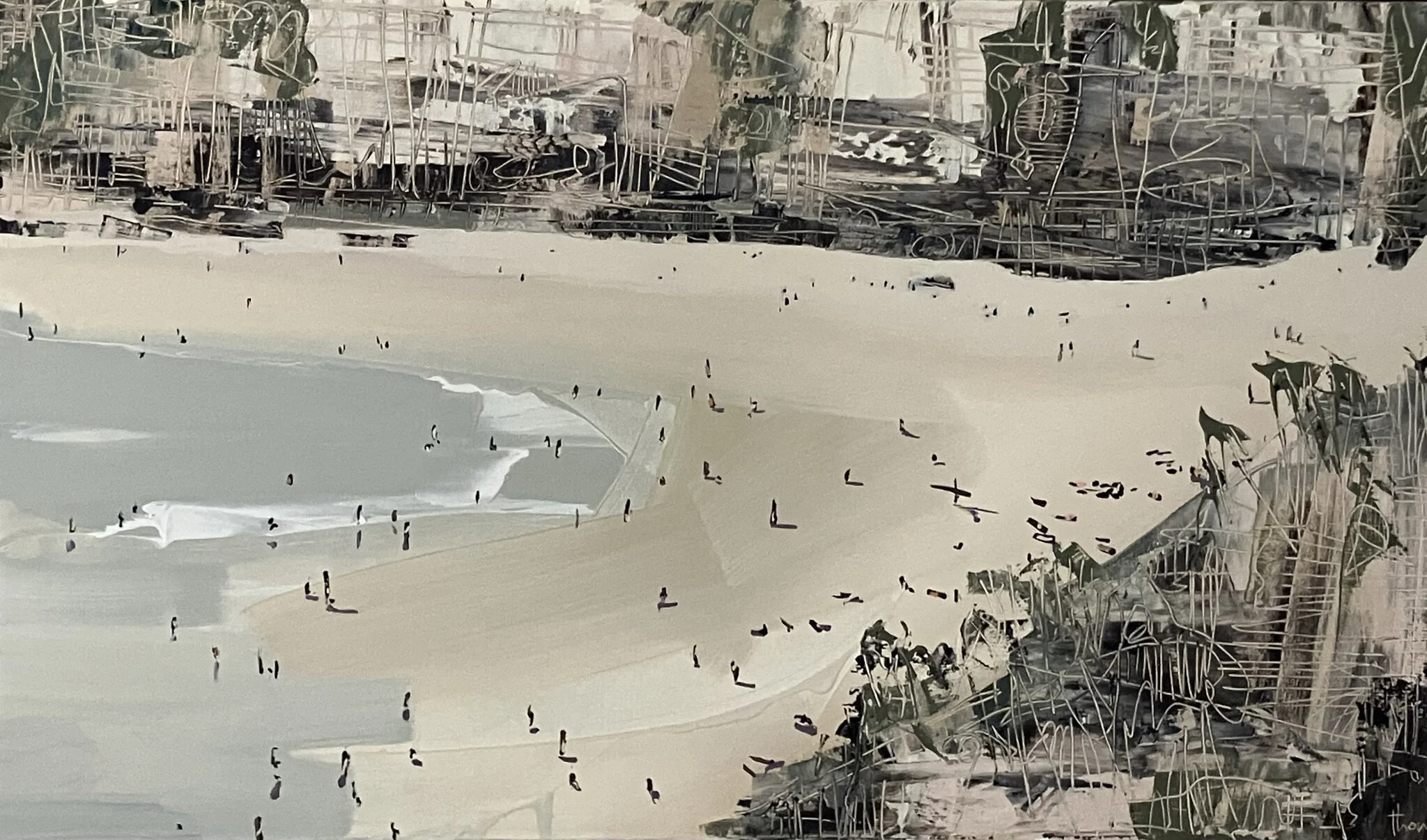 Long weekend - 124cm x 74cm