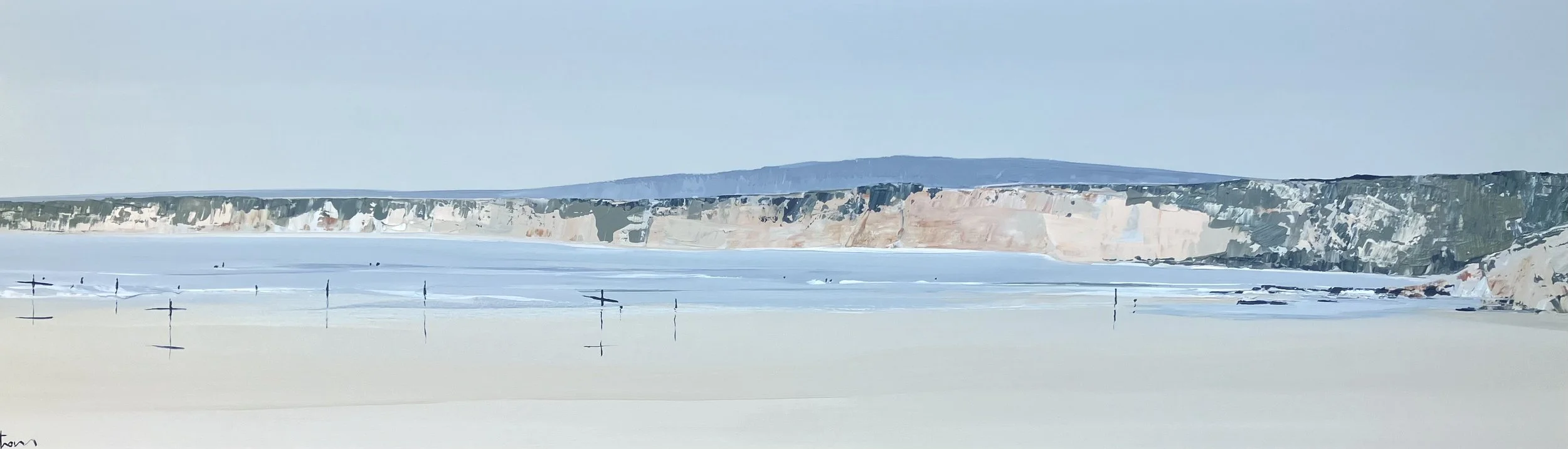 Down near Anglesea - 174cm x 54cm