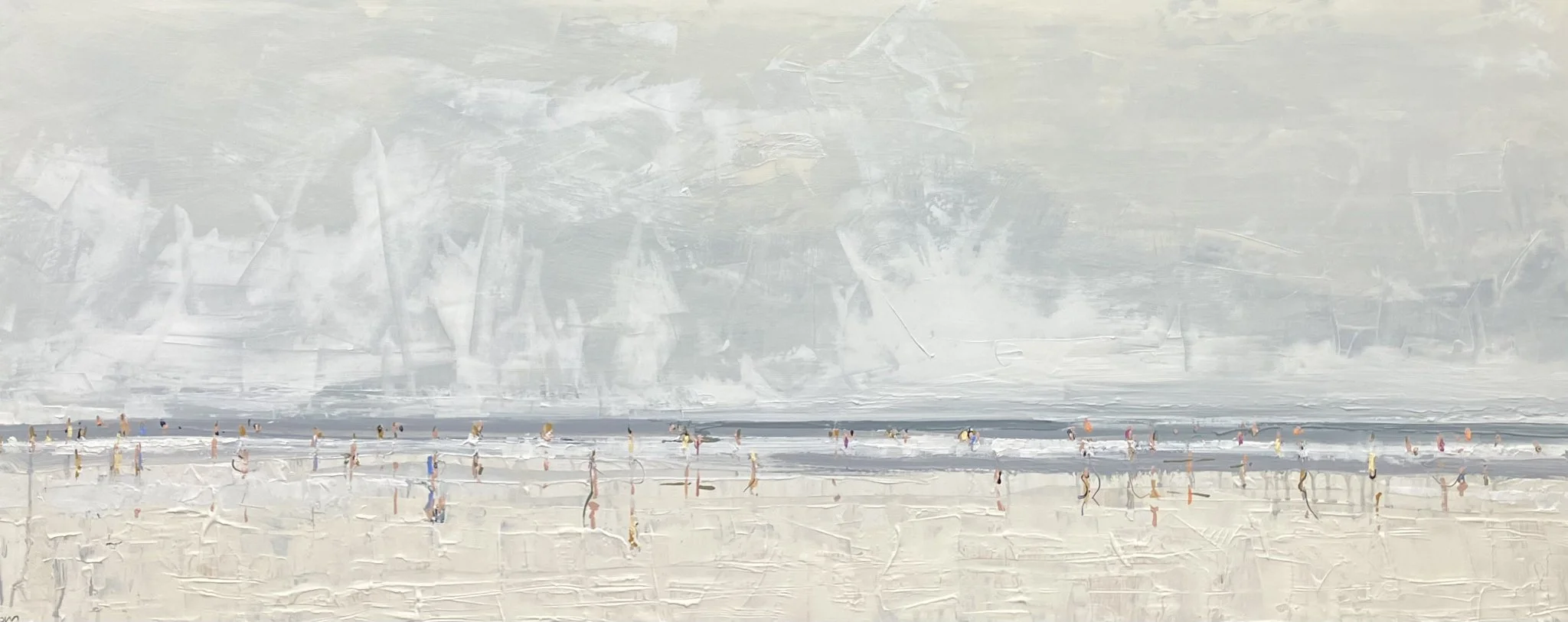 Down the coast - 156cm x 65cm