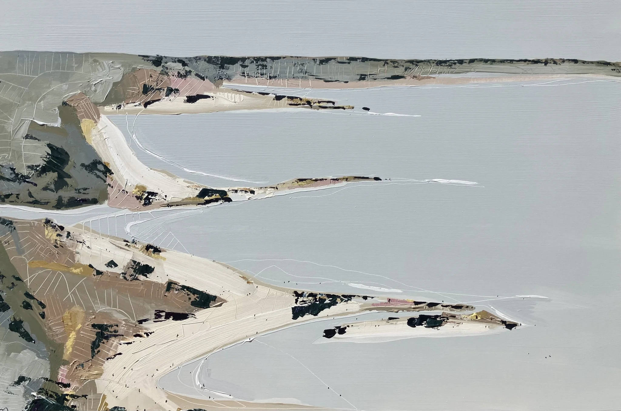 Heading back from Lorne - 104cm x 154cm