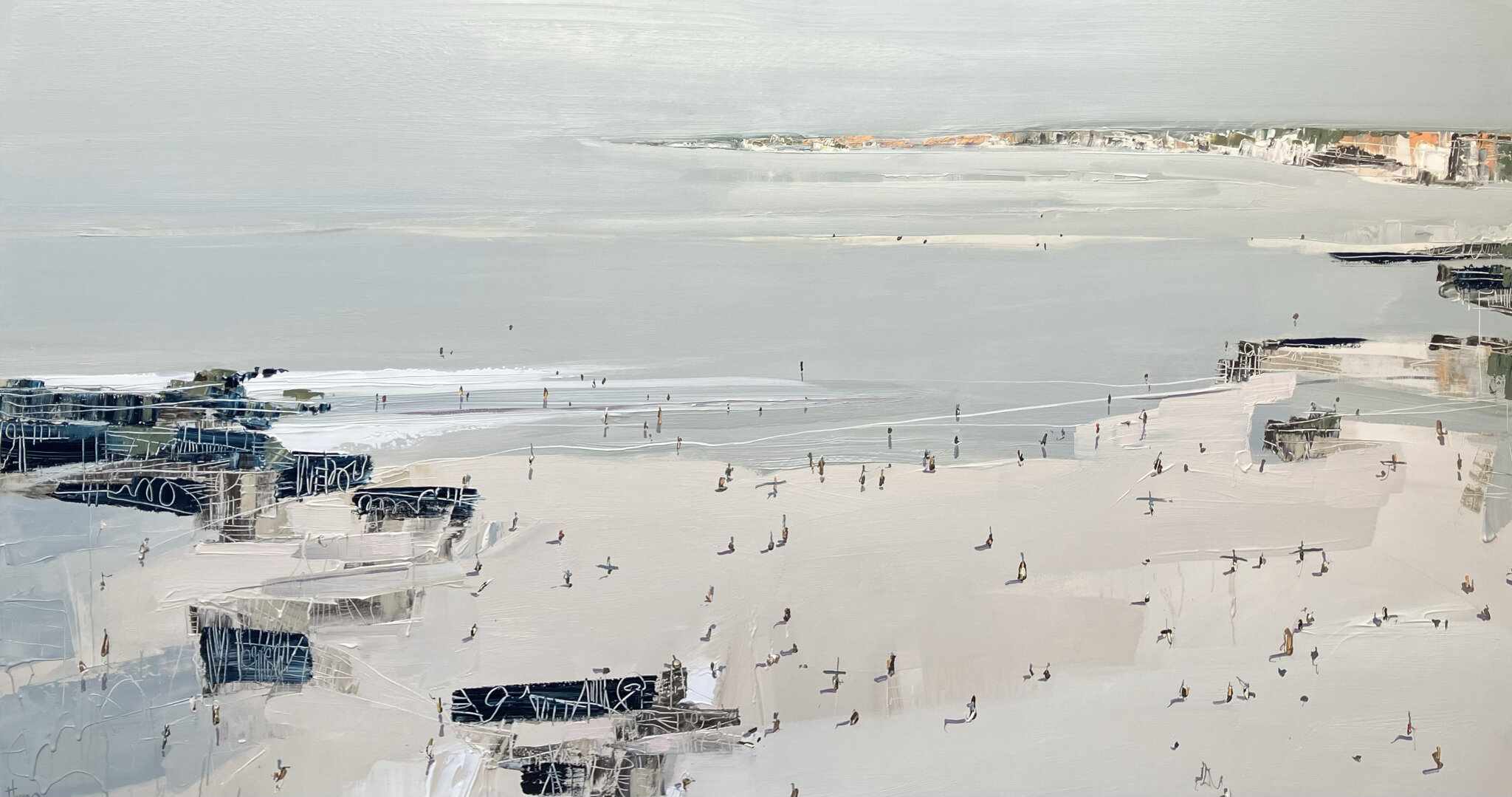 Slow start to the day - 144cm x 264cm