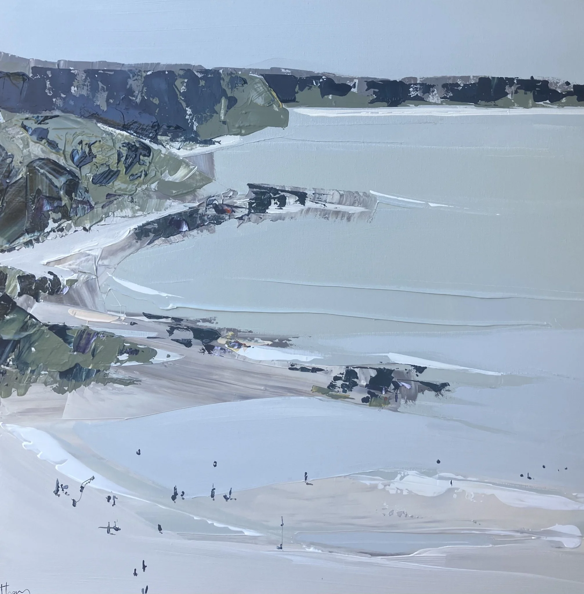 Heading back from Lorne - 74cm x 74cm