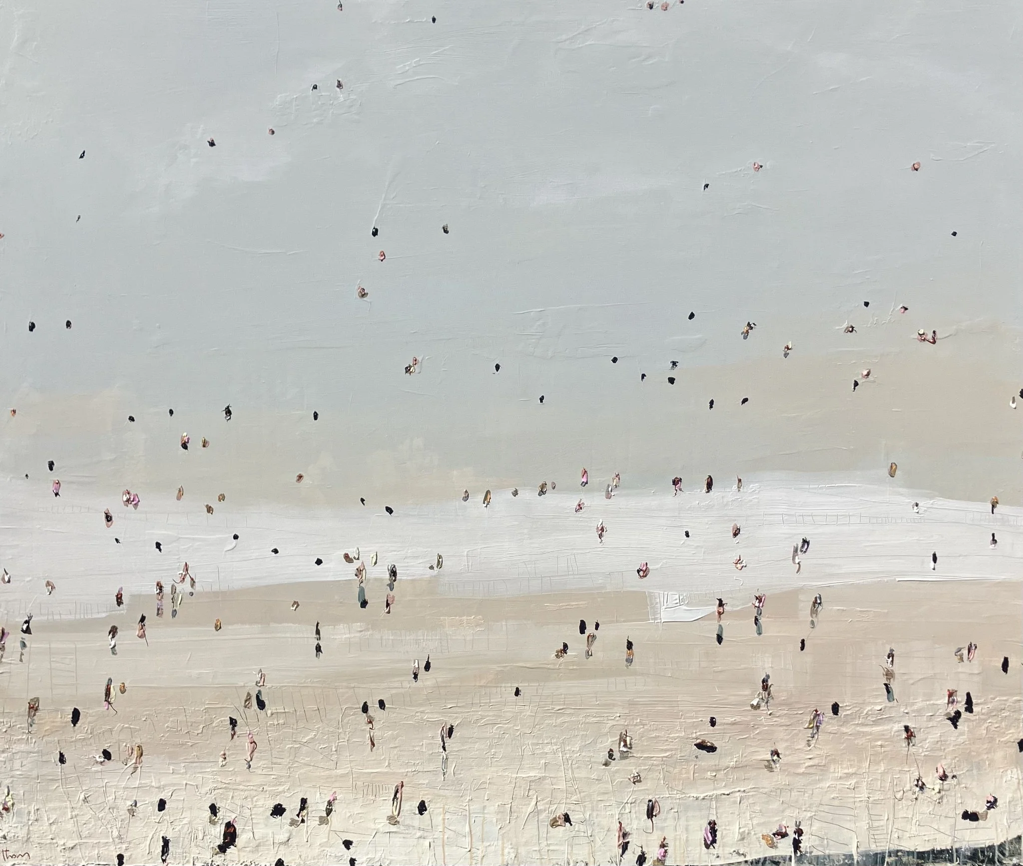 Quick! Grab your towel! - 156cm x 187cm