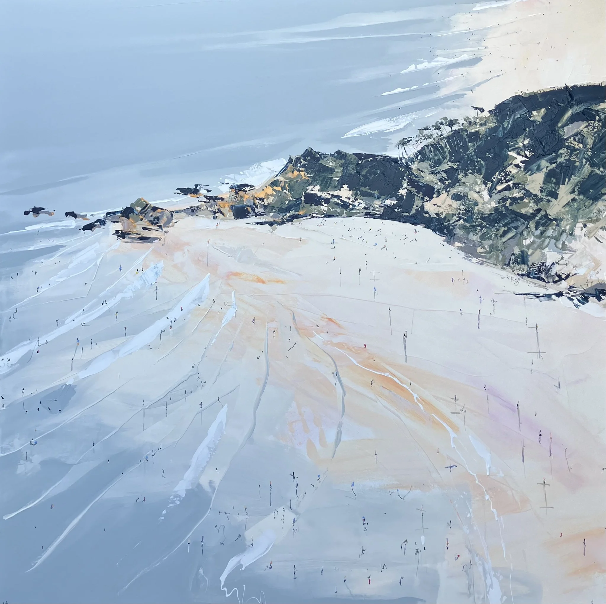 Where's Wategoes? - 164cm x 164cm