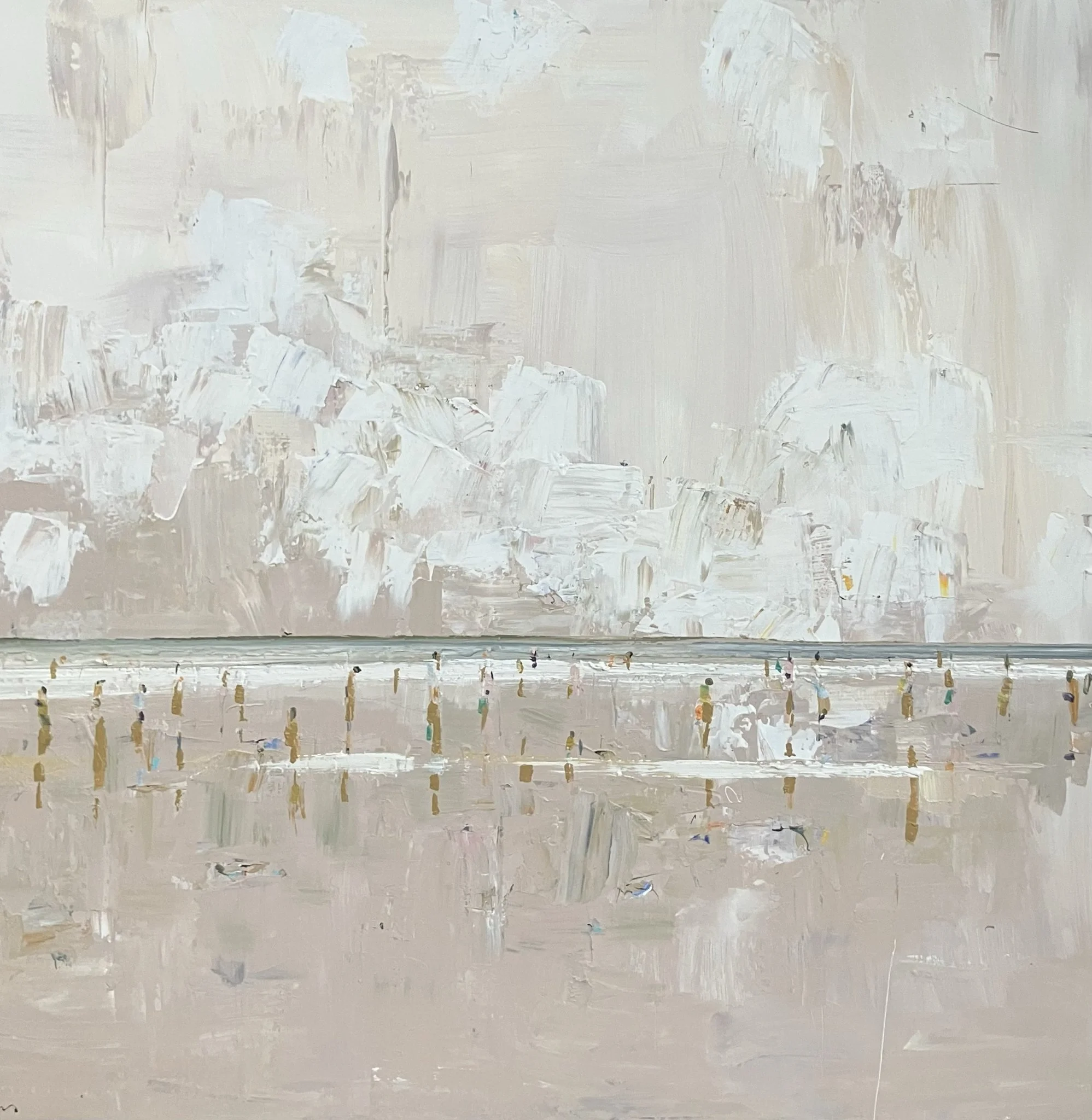 Lazy days - 115cm x 115cm