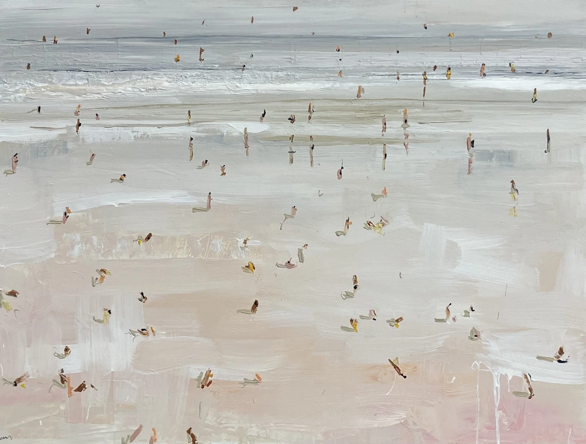 I'll meet you down there - 125cm x 95cm