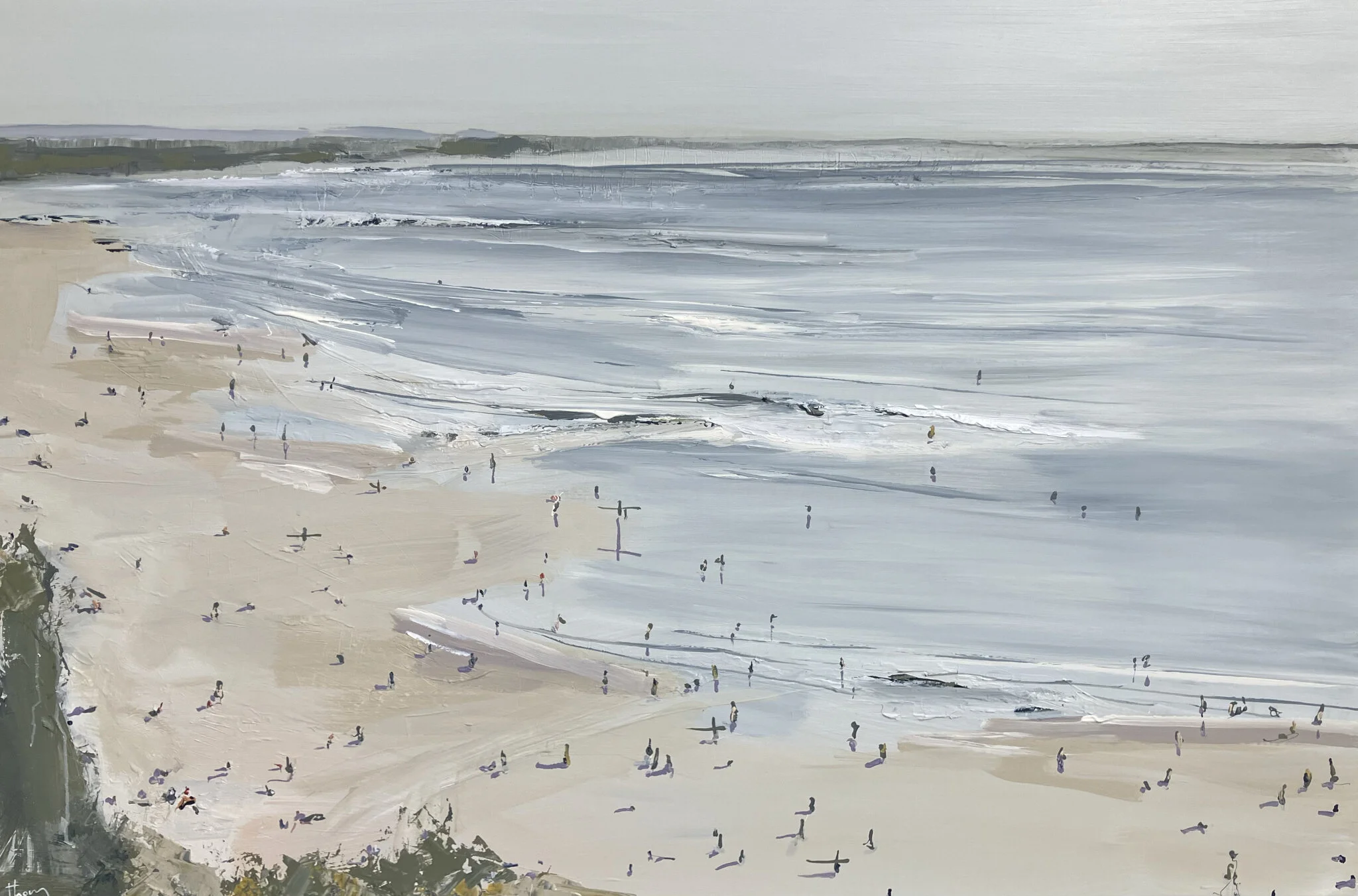Can't wait to get down there - 104cm x 154cm