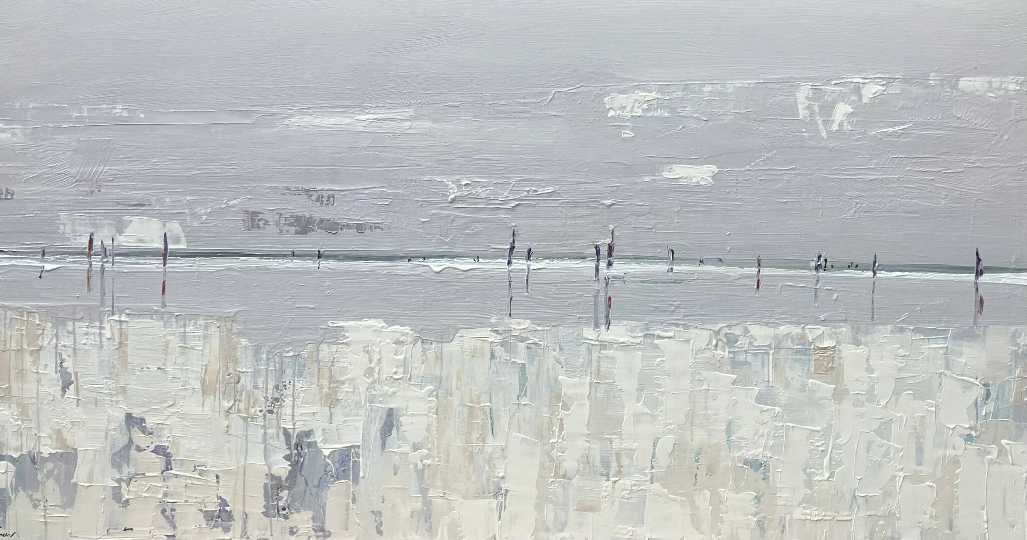 Beach day - 94cm x 174cm 