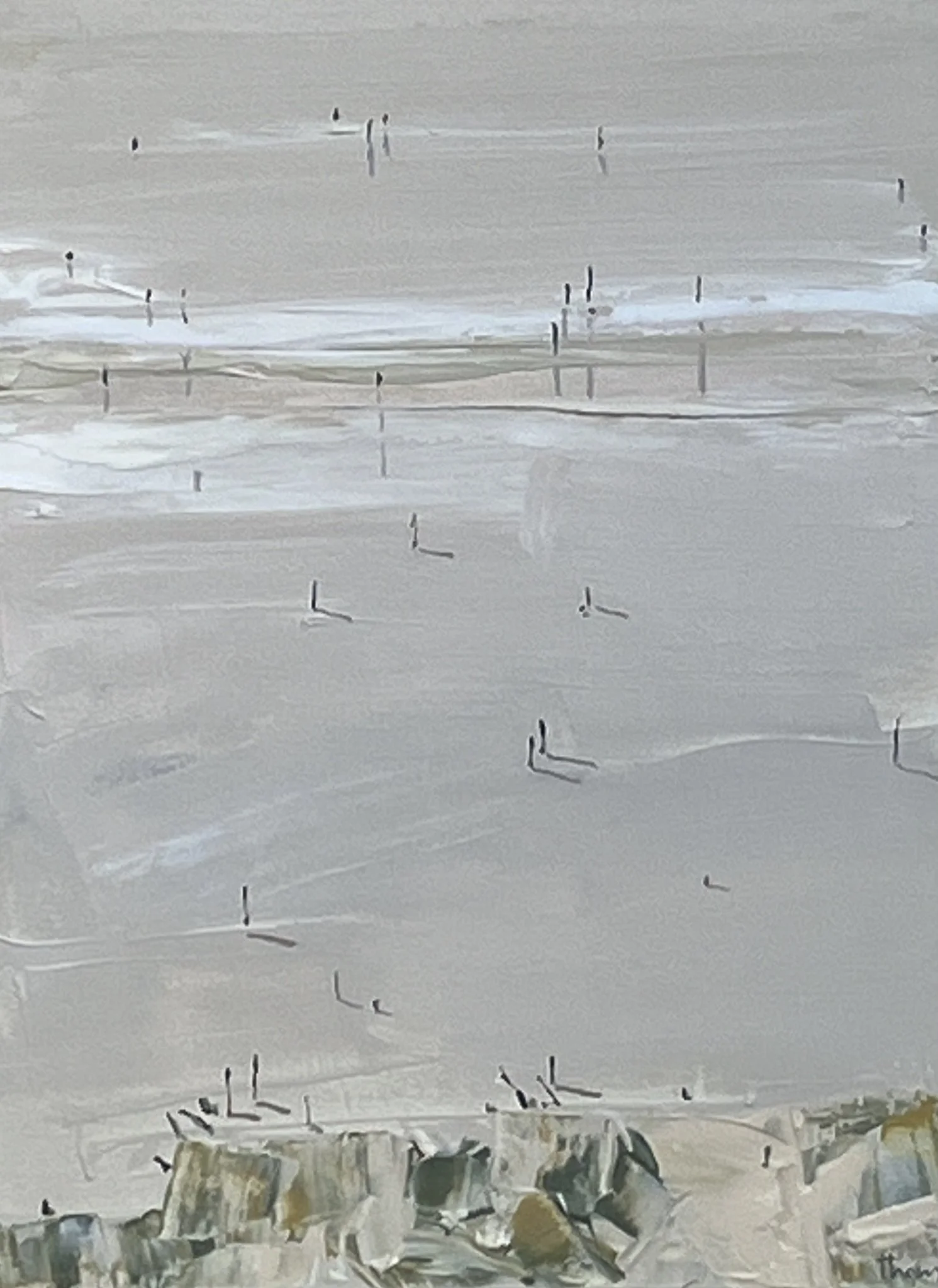 Tide's gone out - 48cm x 65cm