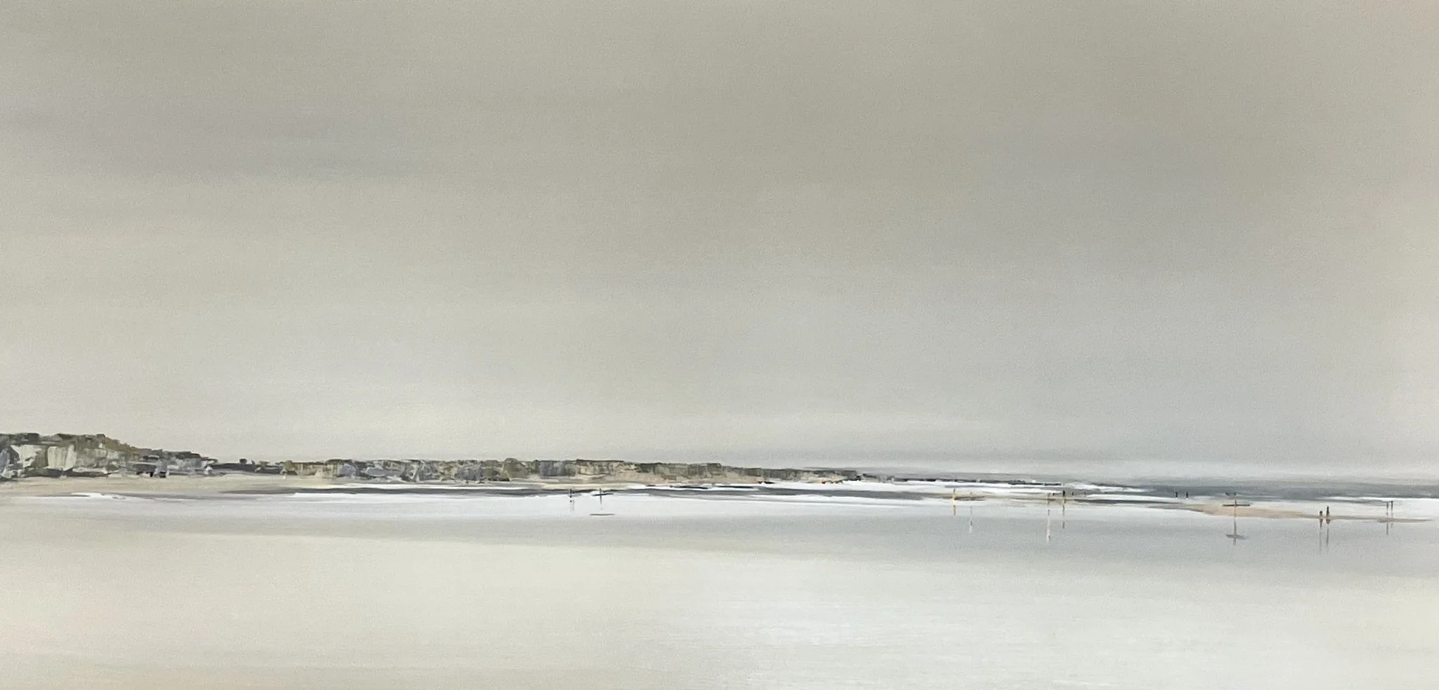 Quiet end of the beach - 94cm x 184cm