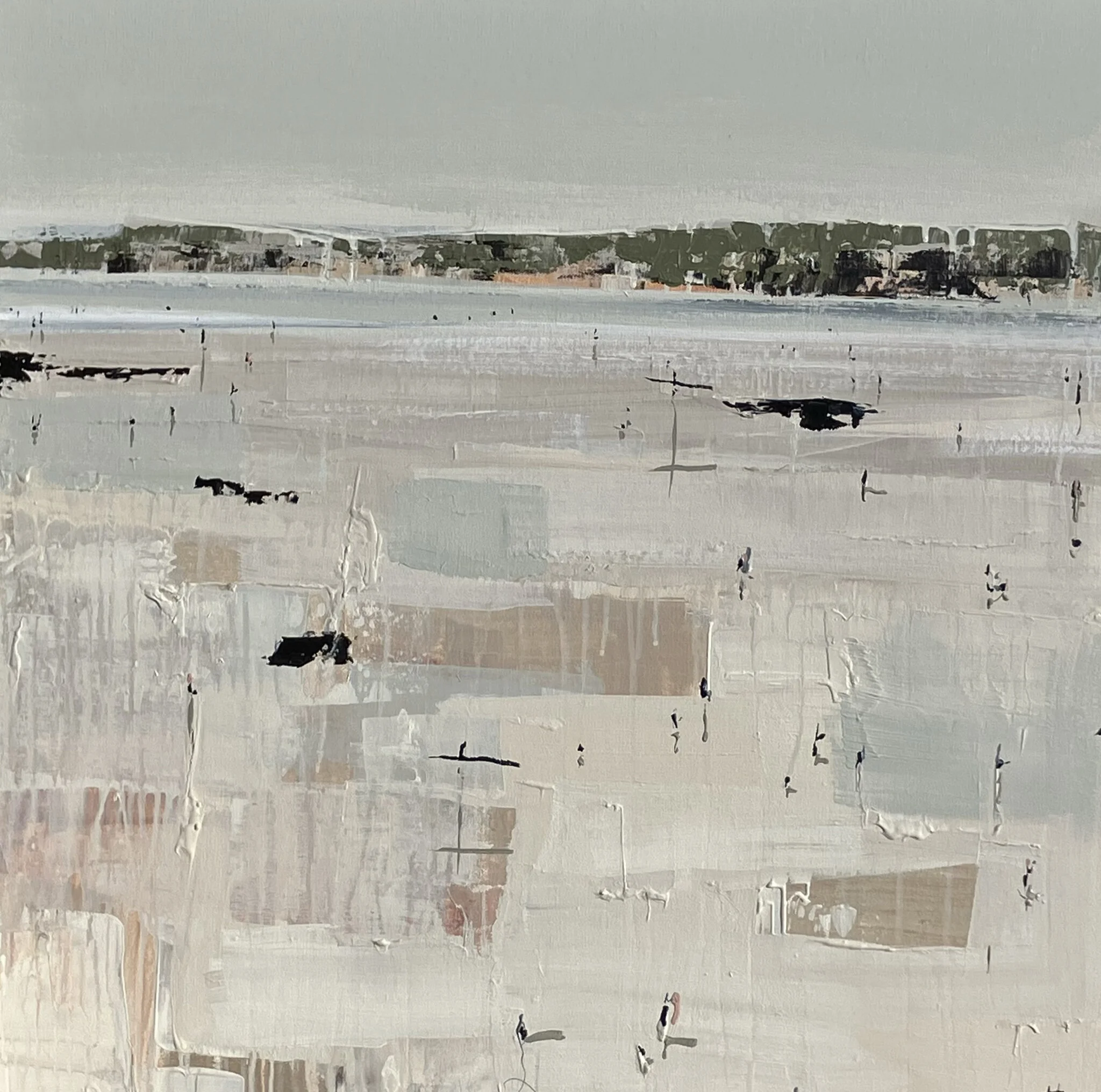 Takin' the day off - 84cm x 84cm