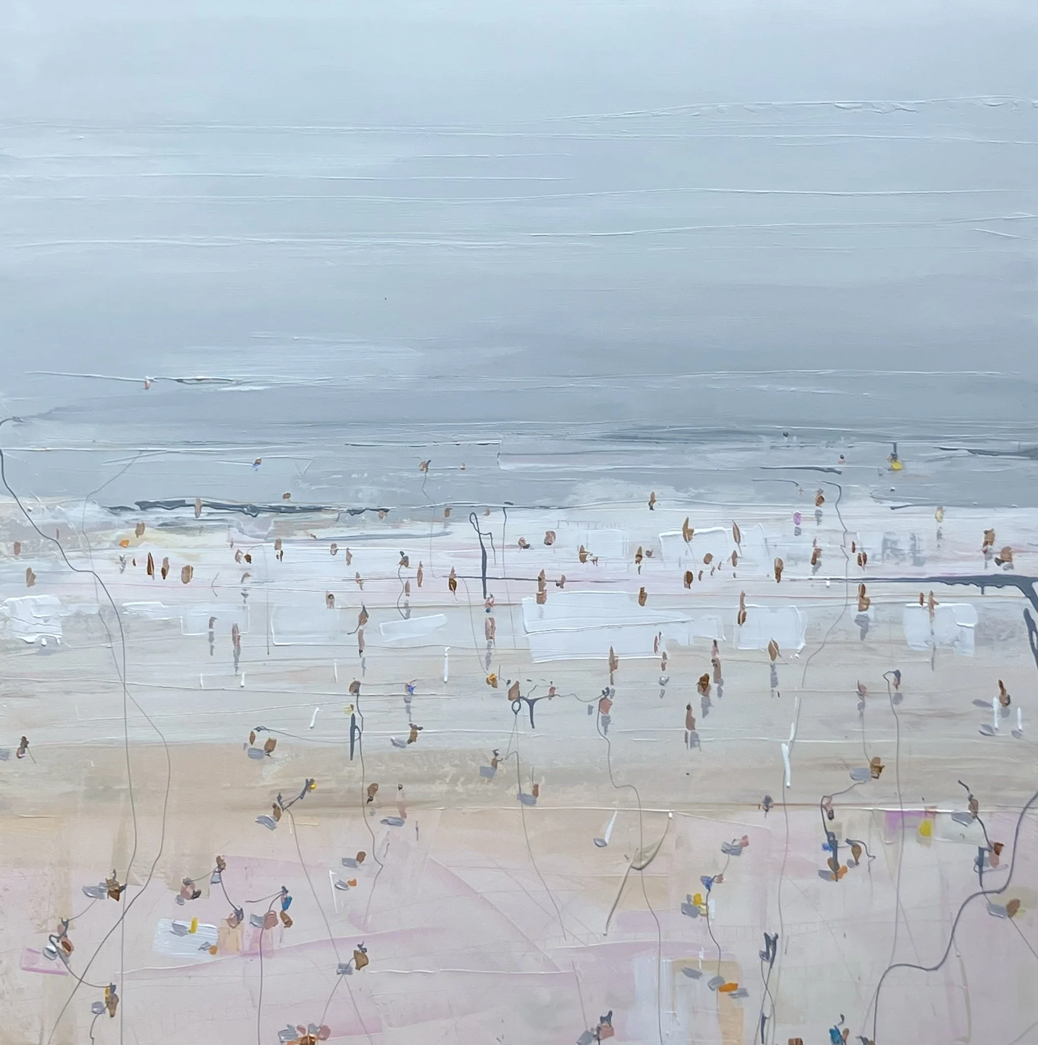 I'll meet you down there - 164cm x 164cm