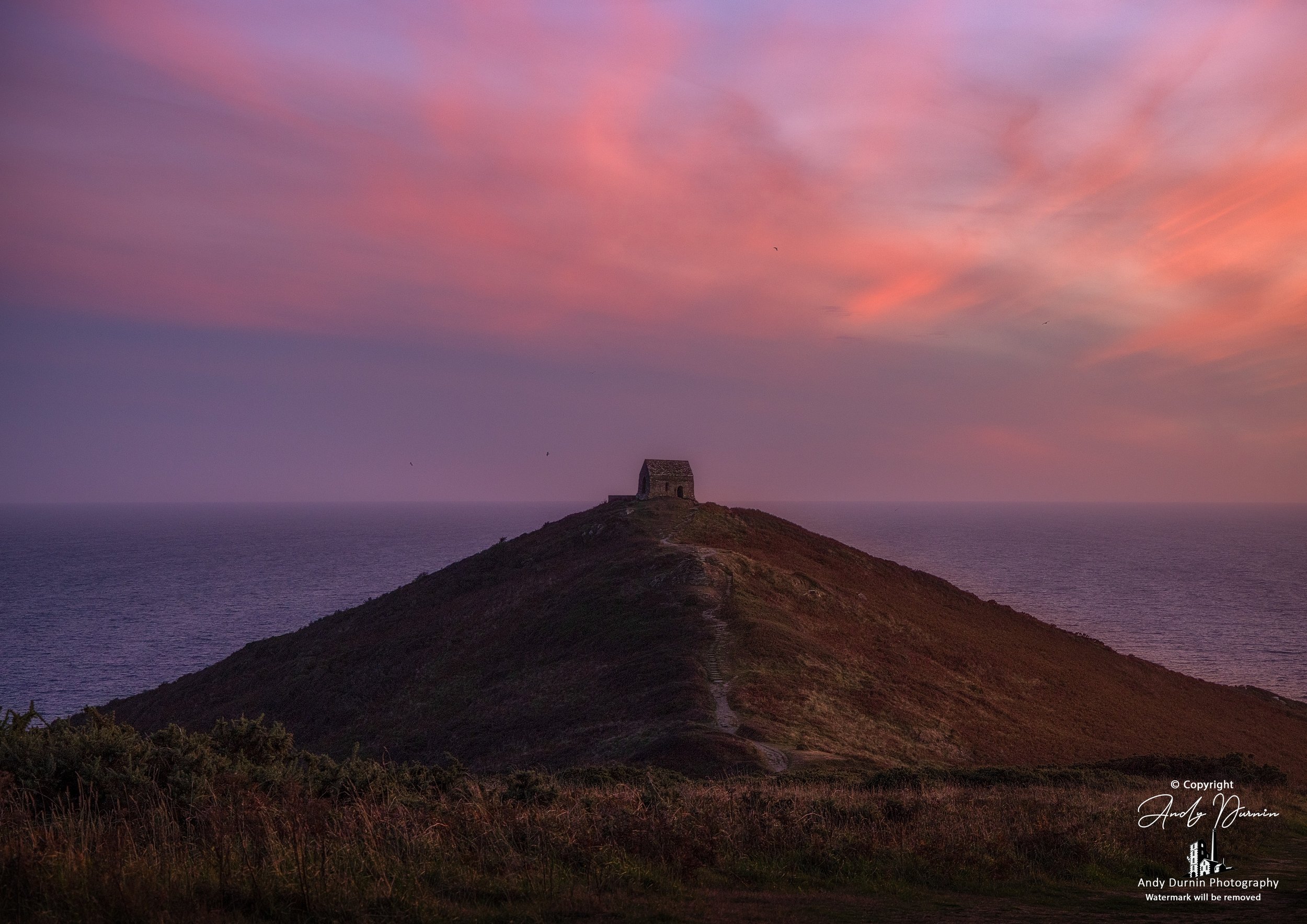 Sanctuary Beneath the Sunset St Michael's Chapel, Rame Head