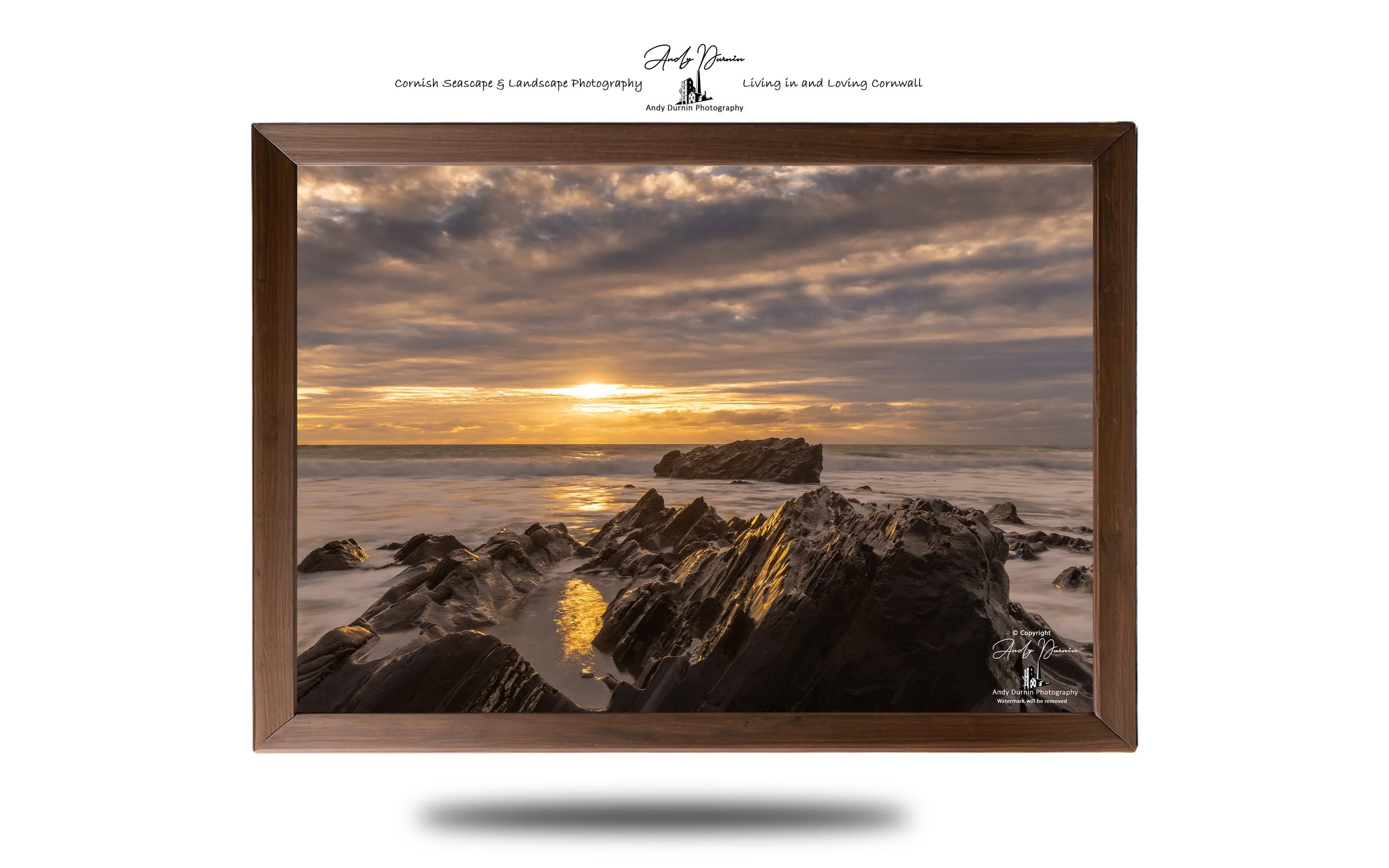 Photography wall from Dollar Cove