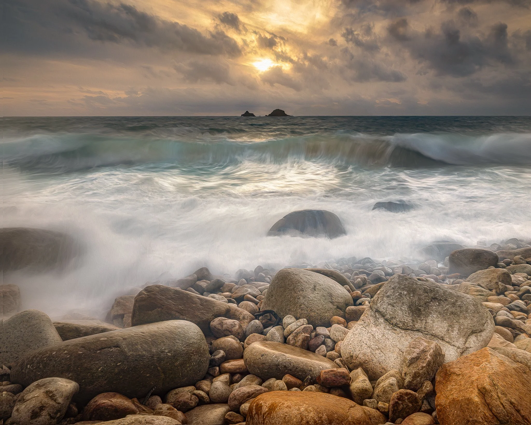 Porth Nanven Sunset