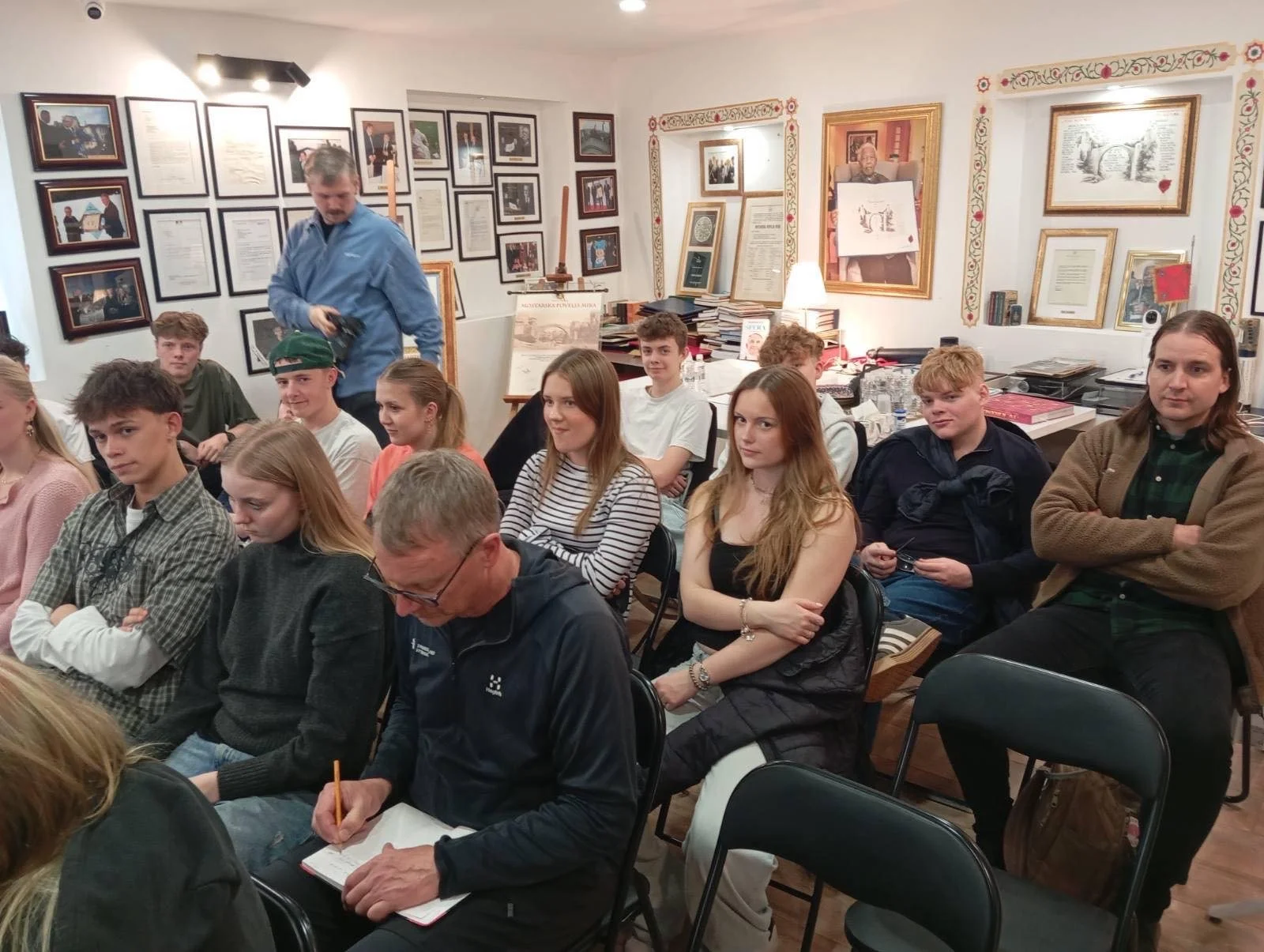 Danish students and teachers visit the Center for Peace in Mostar