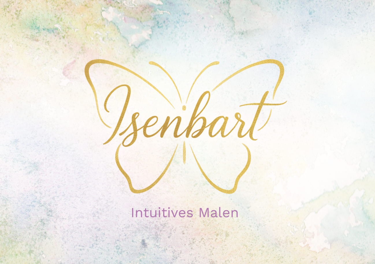 IsenbART Logo rund Intuitives Malen