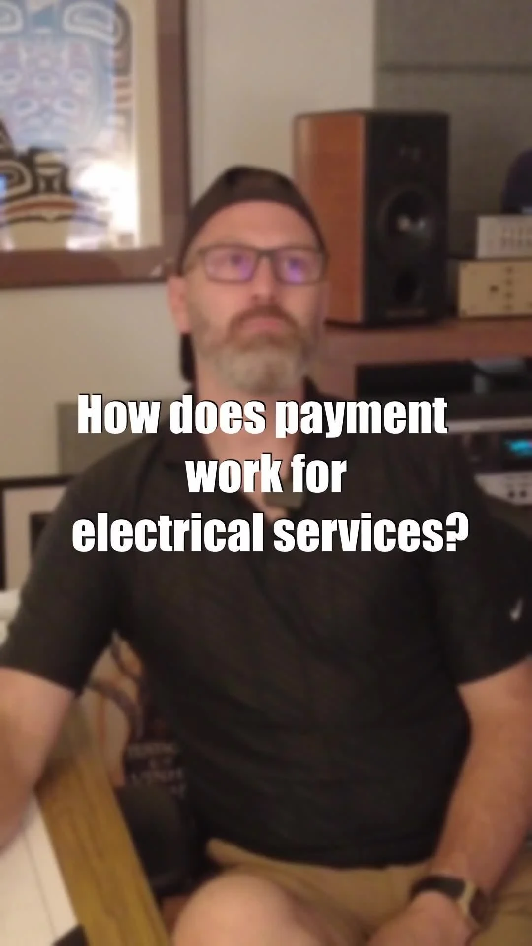 How does payment work for electrical services?