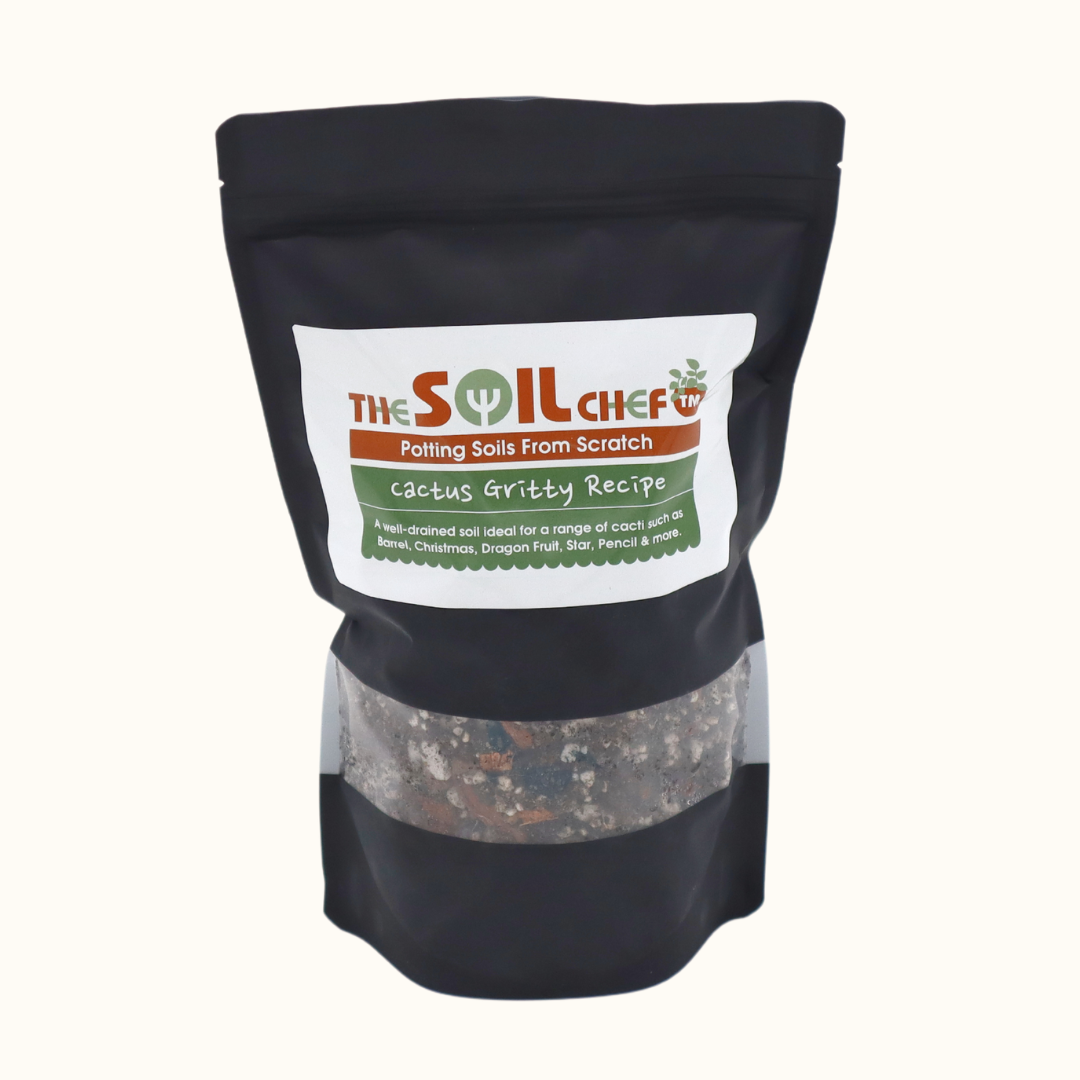 The Soil Chef Cactus Gritty Recipe Potting Soil 1qt