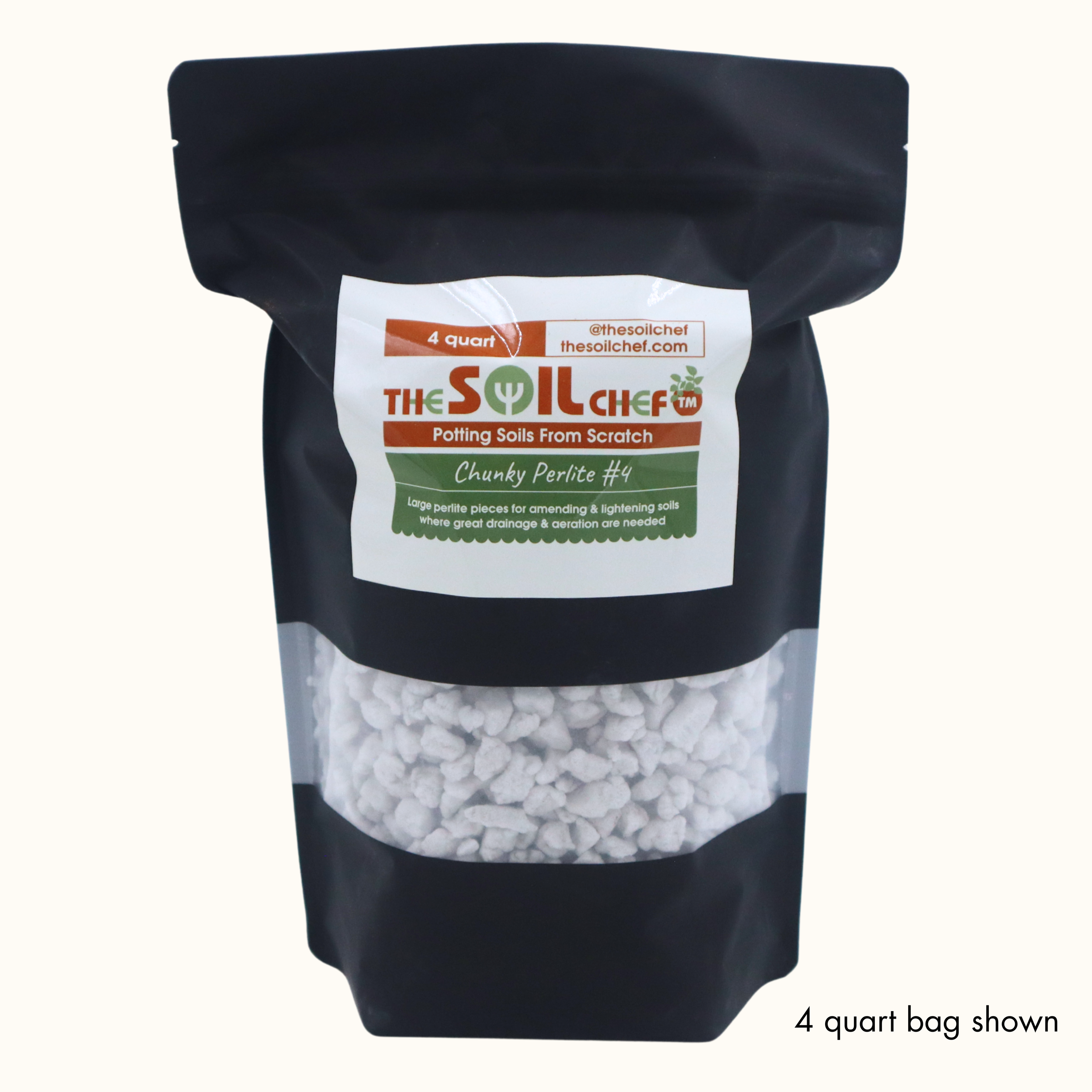 The Soil Chef Chunky Perlite #4  - 4qt