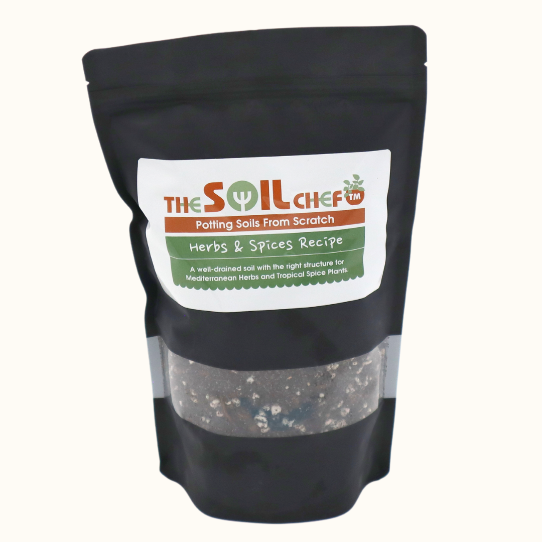 The Soil Chef Herbs & Spices Recipe Potting Soil 1qt