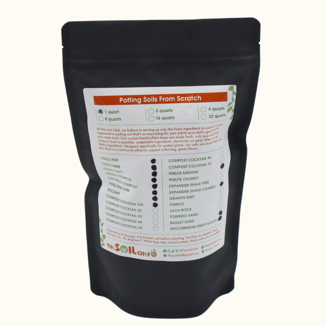 The Soil Chef Ferns & Foliage Recipe Potting Soil 1qt