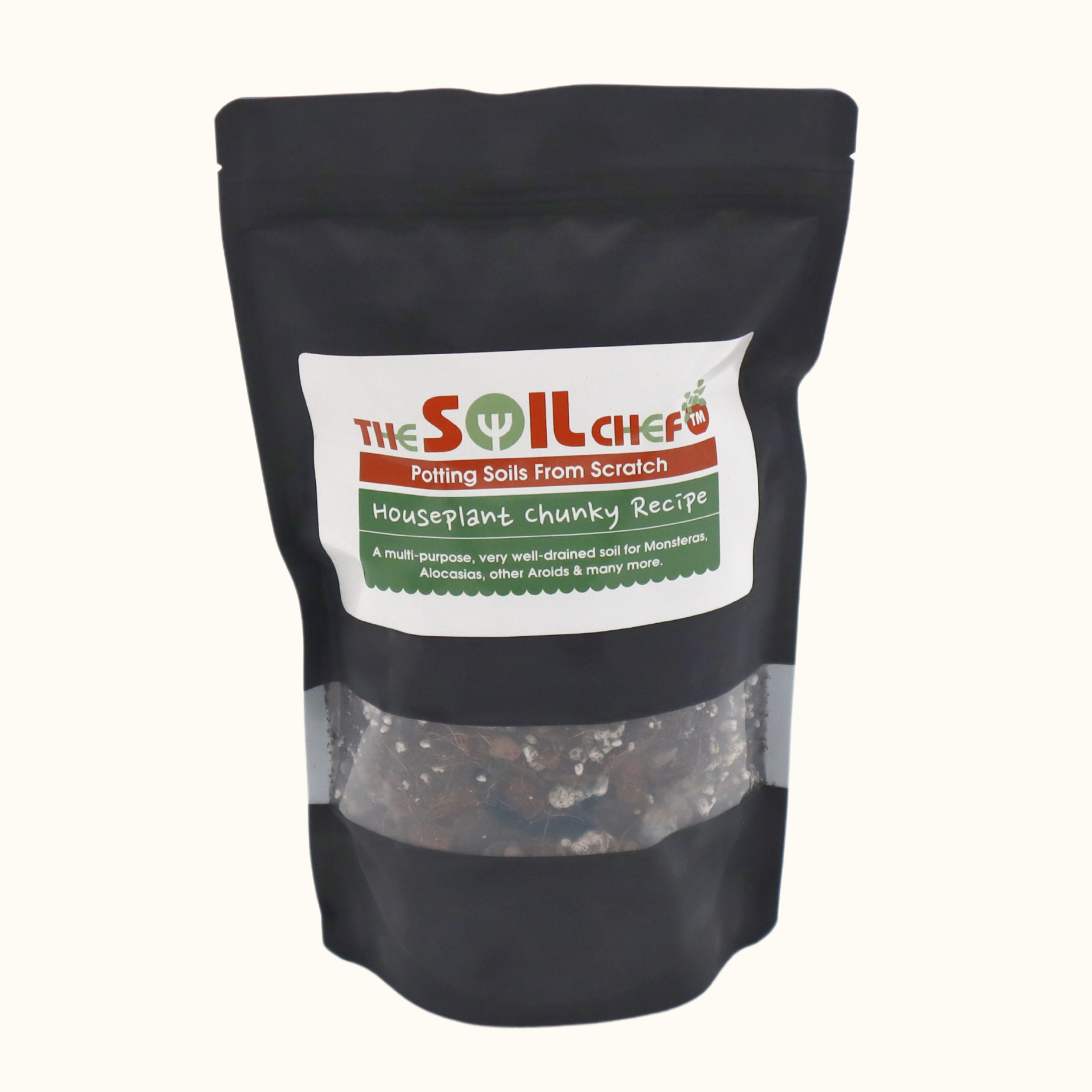 The Soil Chef Houseplant Chunky Potting Soil 1qt