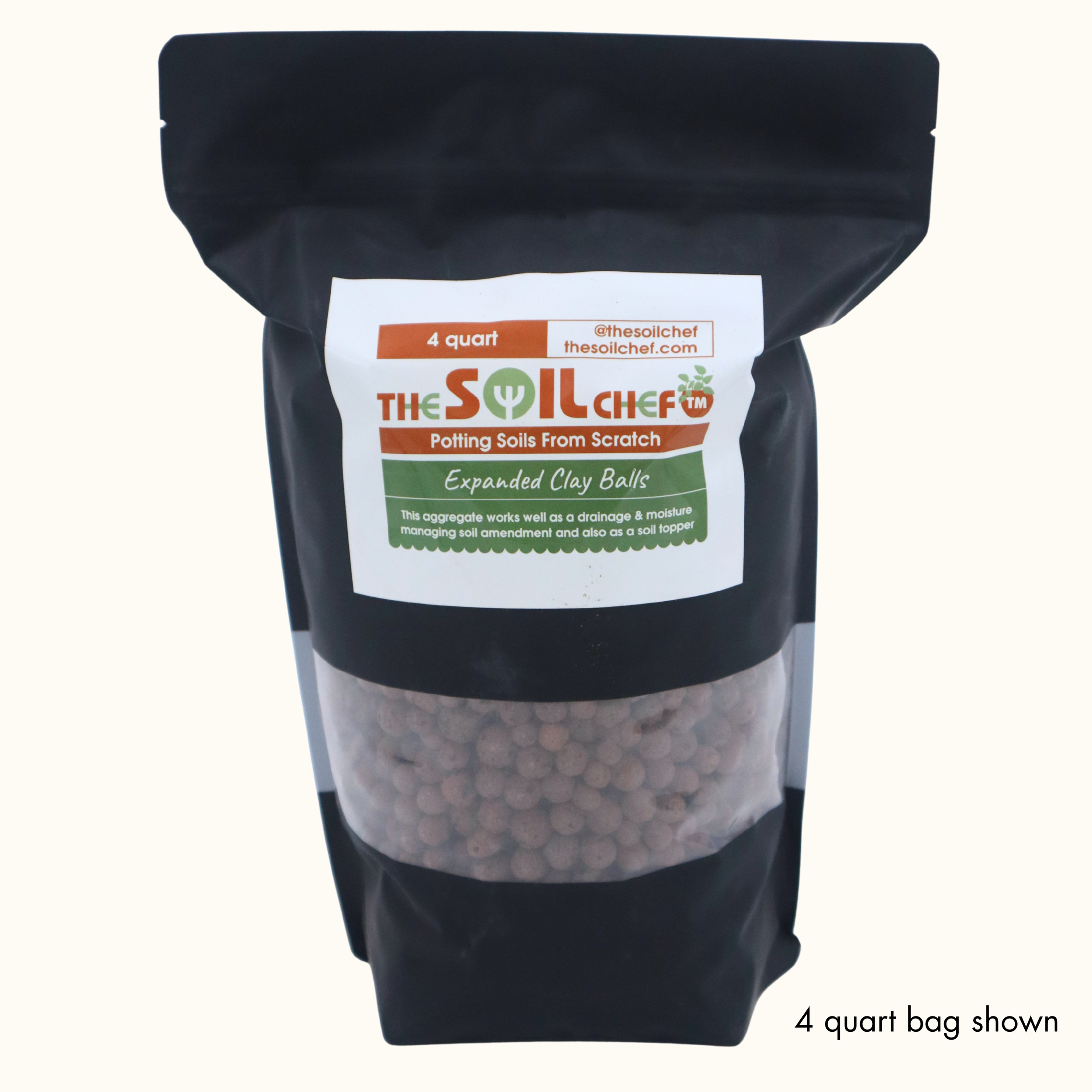 Expanded Clay Balls 4 quarts | The Soil Chef Potting Soils