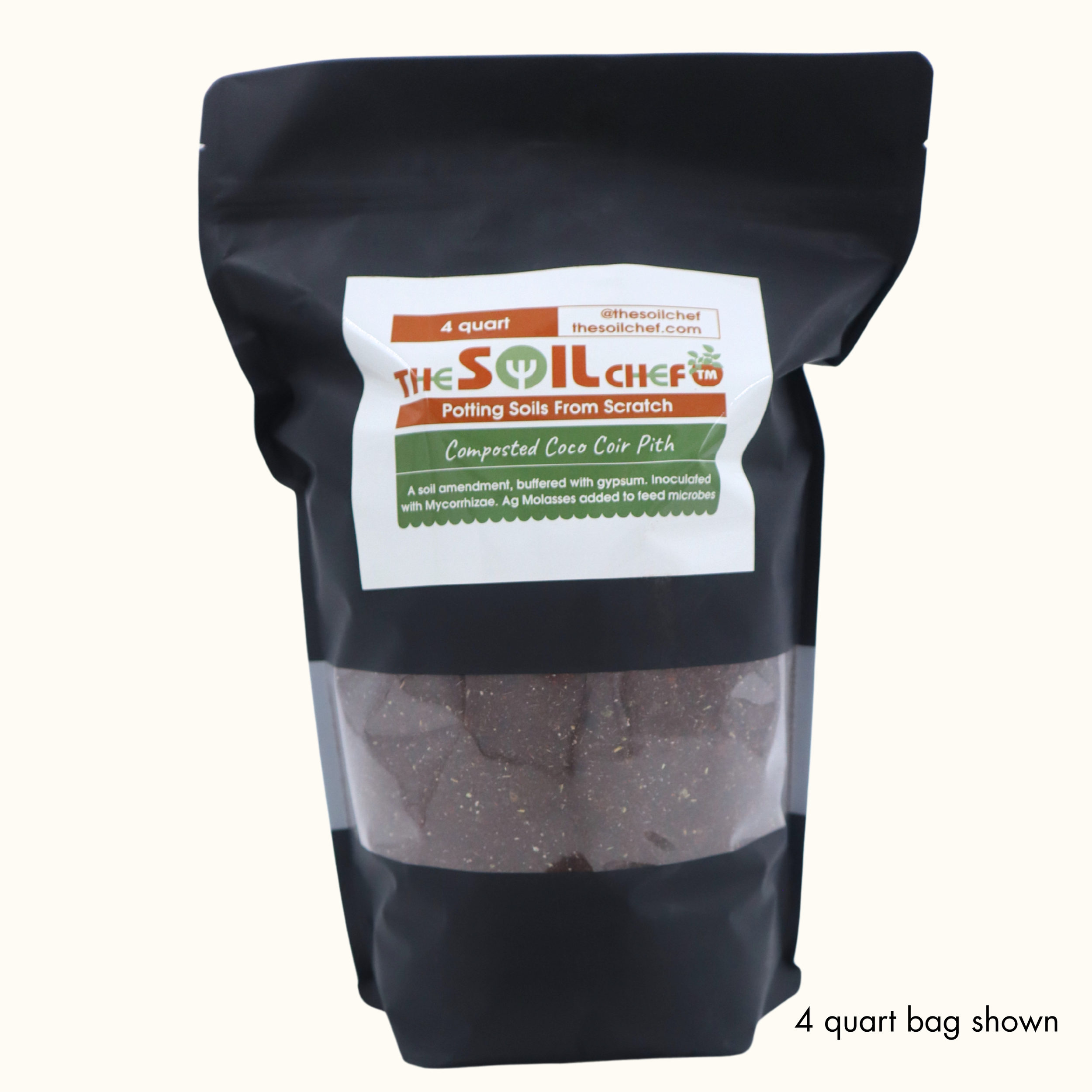 Composted Coco Coir Pith 4qts