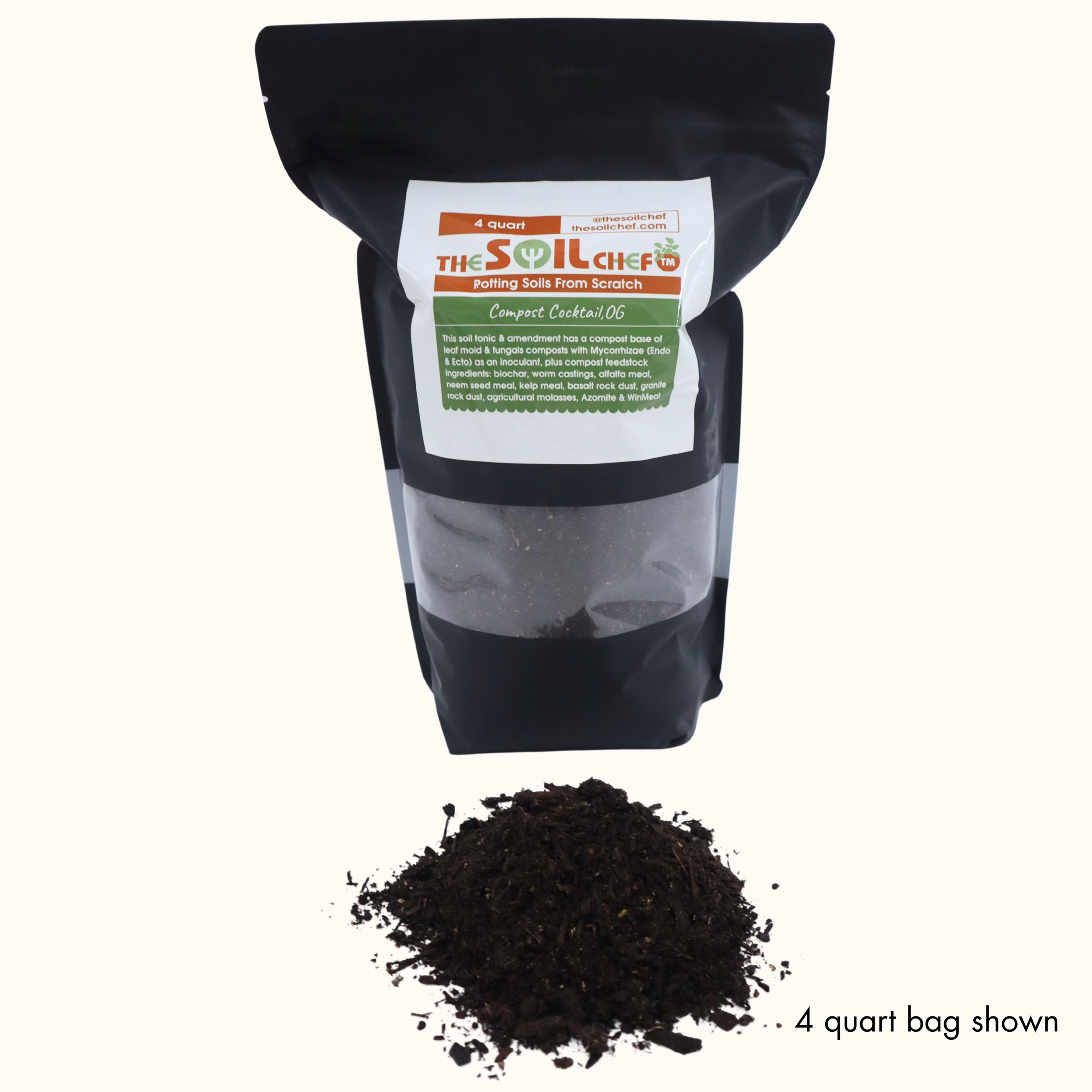Compost Cocktail, OG -  4 quarts | The Soil Chef Potting Soils